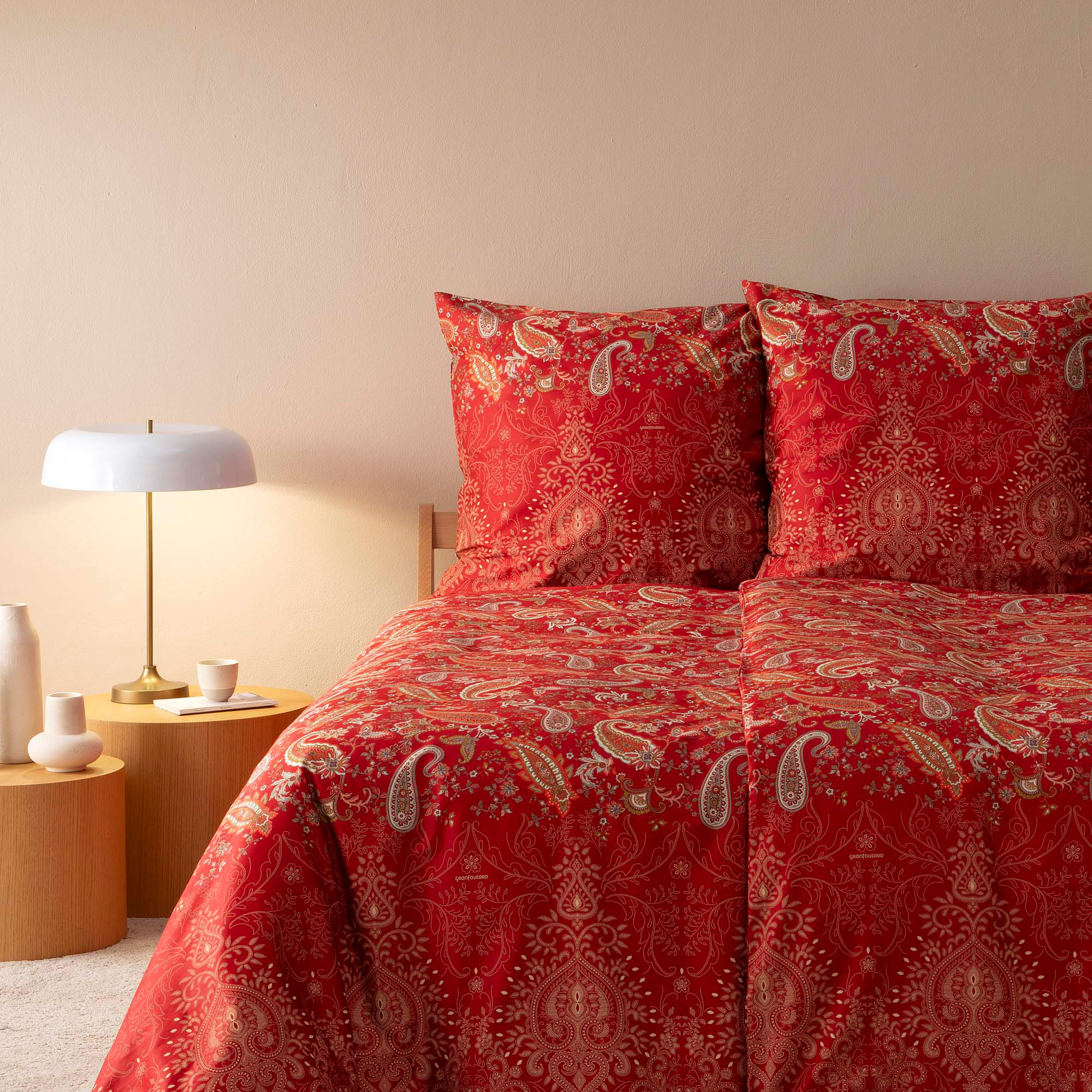 Bassetti Satin Bettwäsche MONNALISA | R1 Rot AT