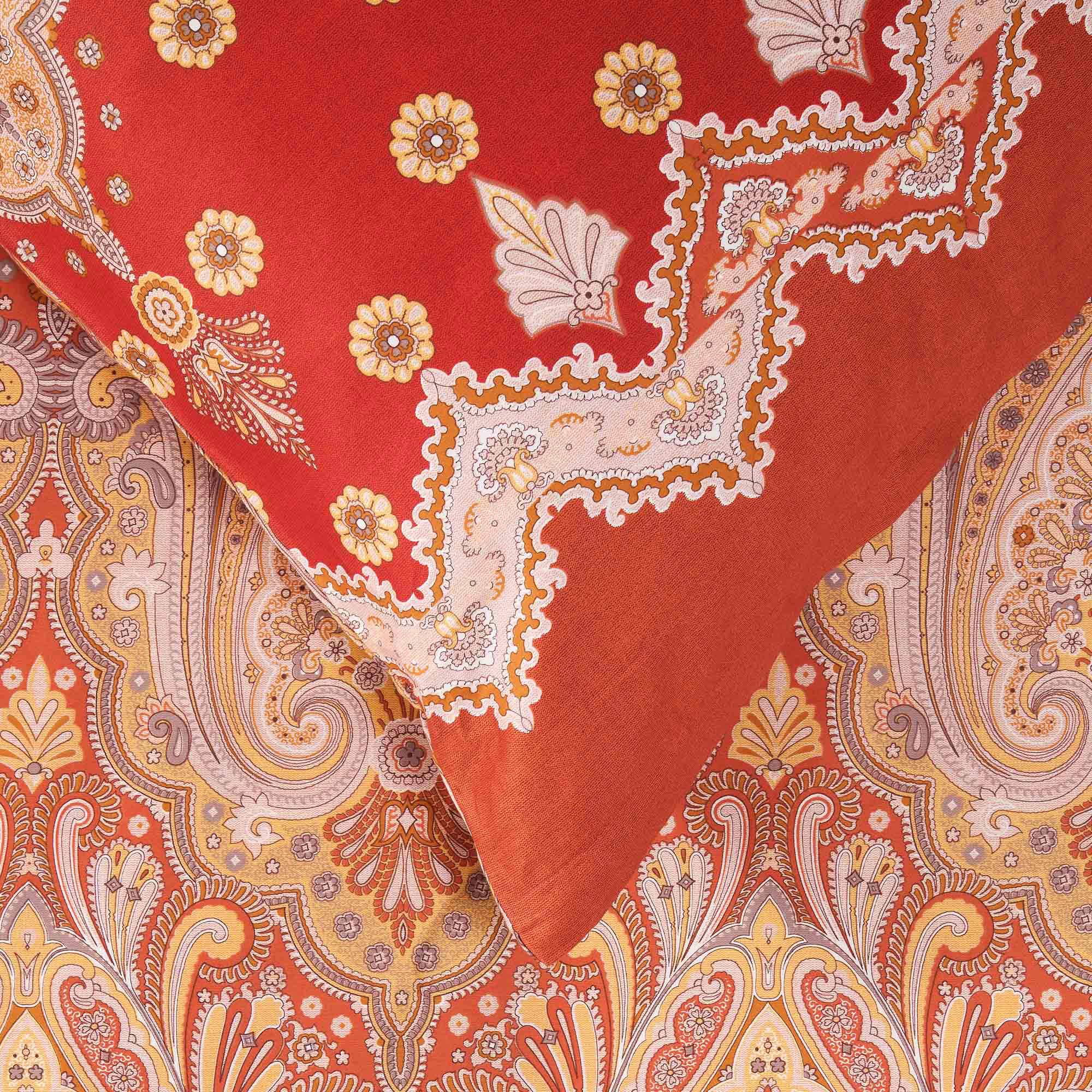 Bassetti Satin Bettwäsche ISOLABELLA | R1 Rot