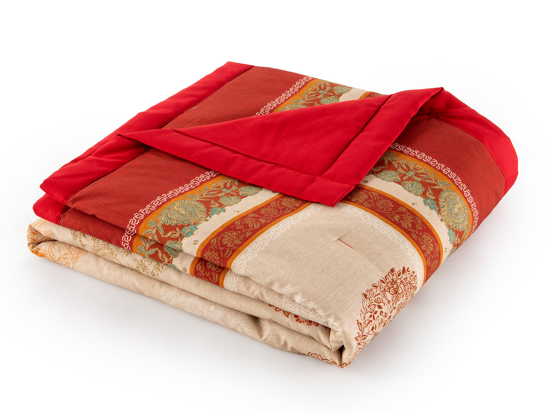 Bassetti Plaid FLORENCE | R1 Rot 135 x 190