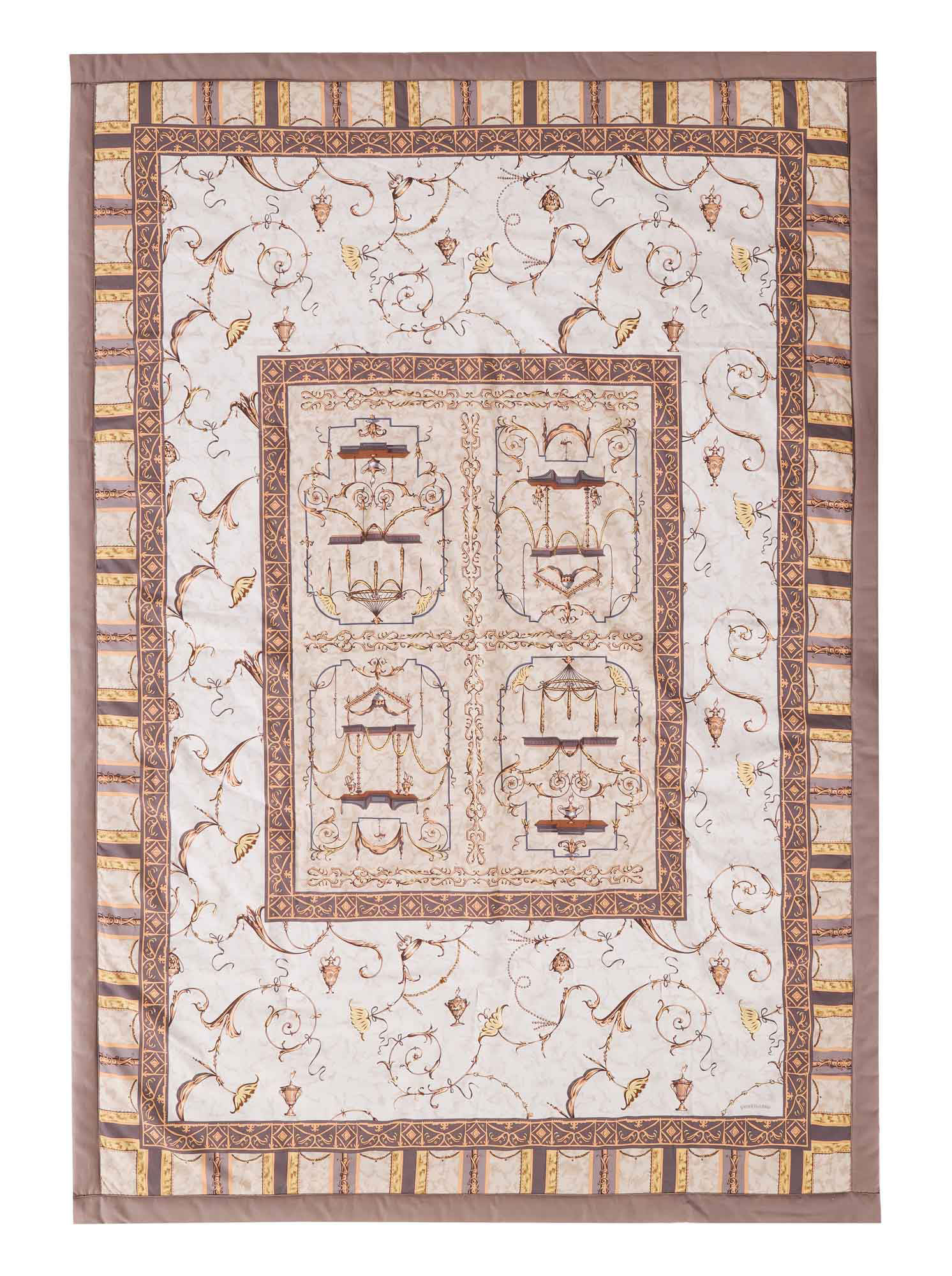Bassetti Plaid OPLONTIS | 4M Beige 135 x 190