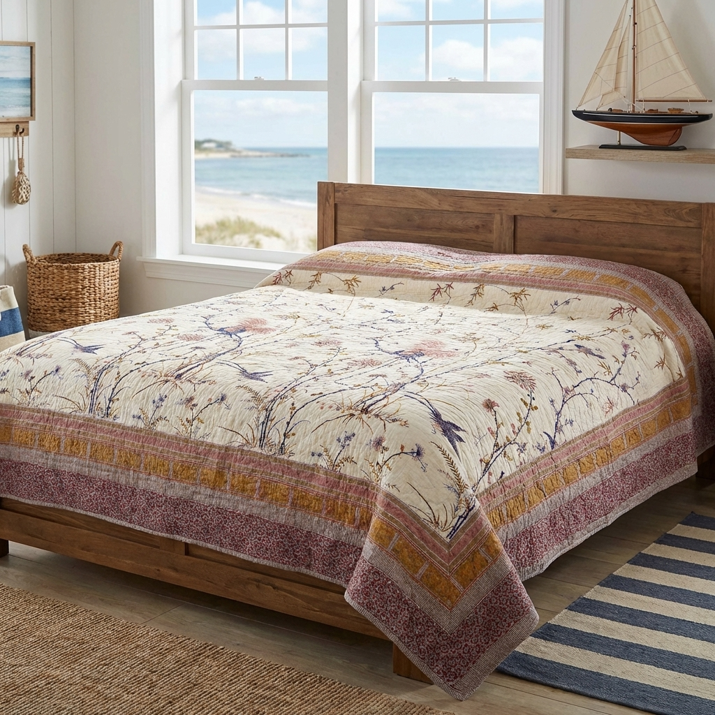 Bassetti Tagesdecke FONG | V8 Creme