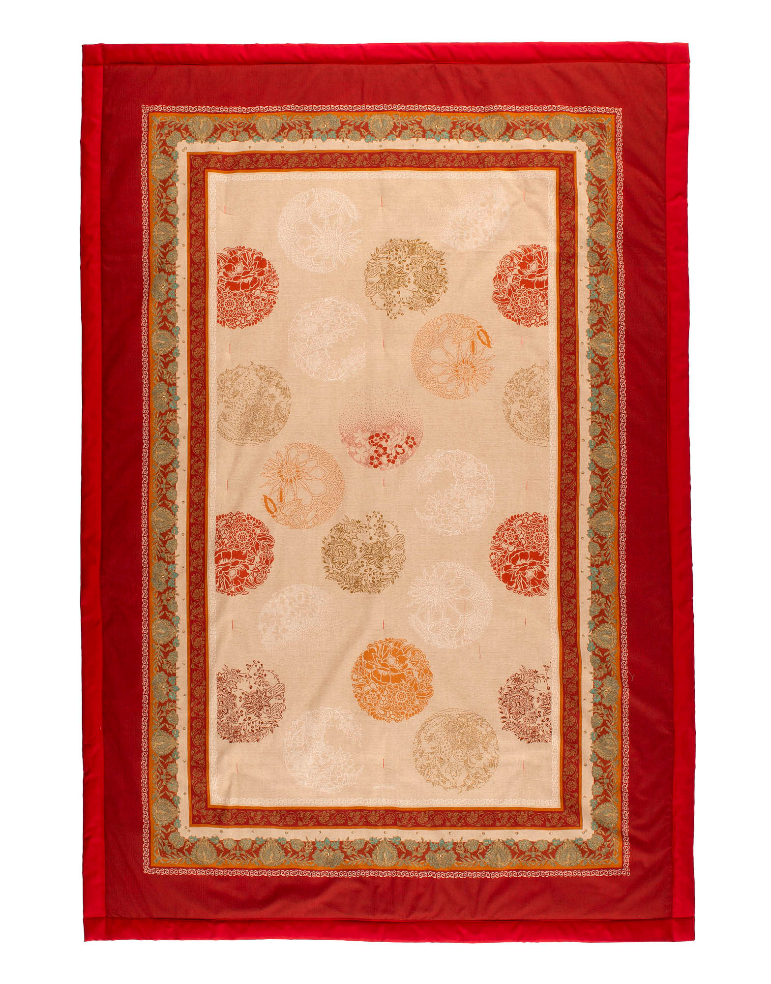 Bassetti Plaid FLORENCE | R1 Rot 135 x 190