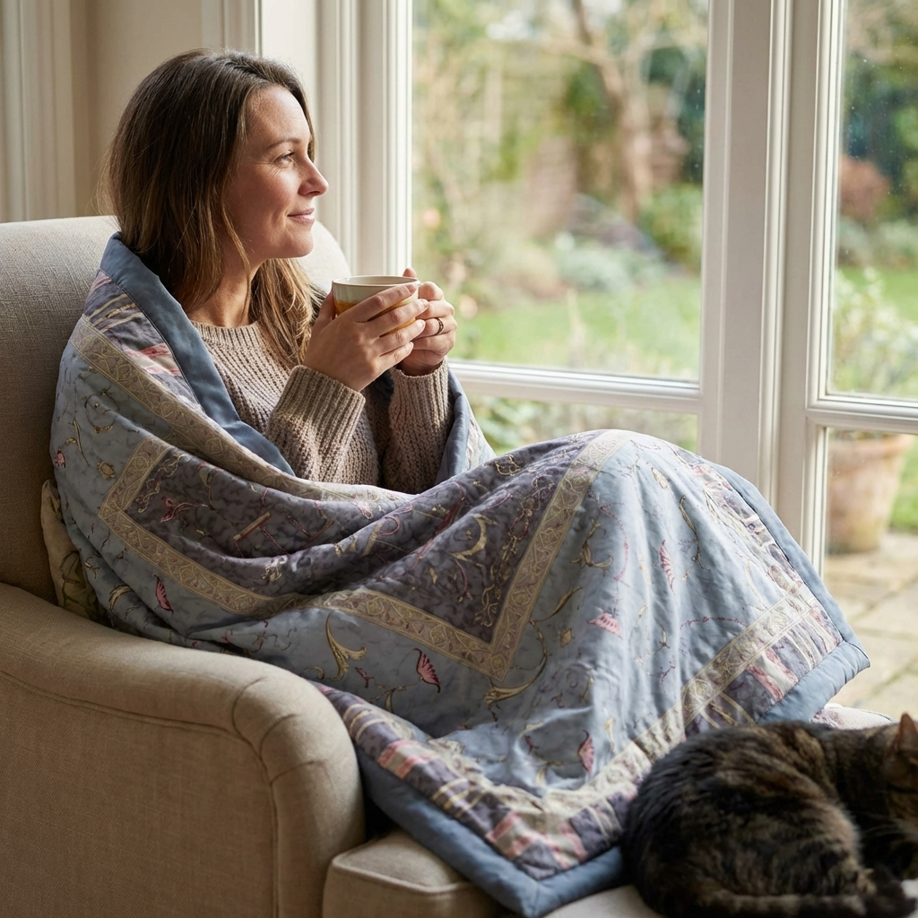 Bassetti Plaid OPLONTIS | G1 Grau 135 x 190