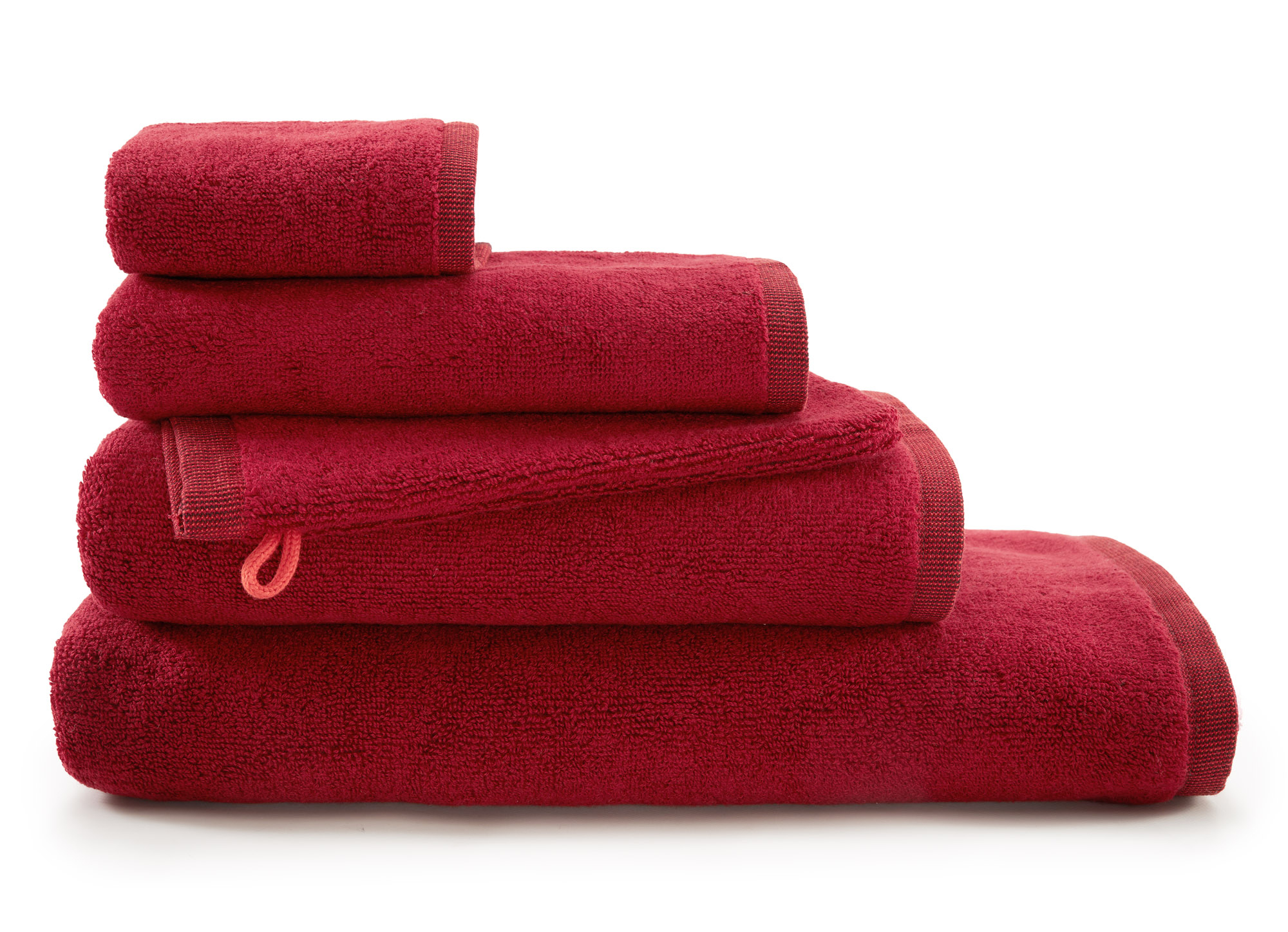 Bassetti Duschtuch NEW SHADES | 63 Bordeaux