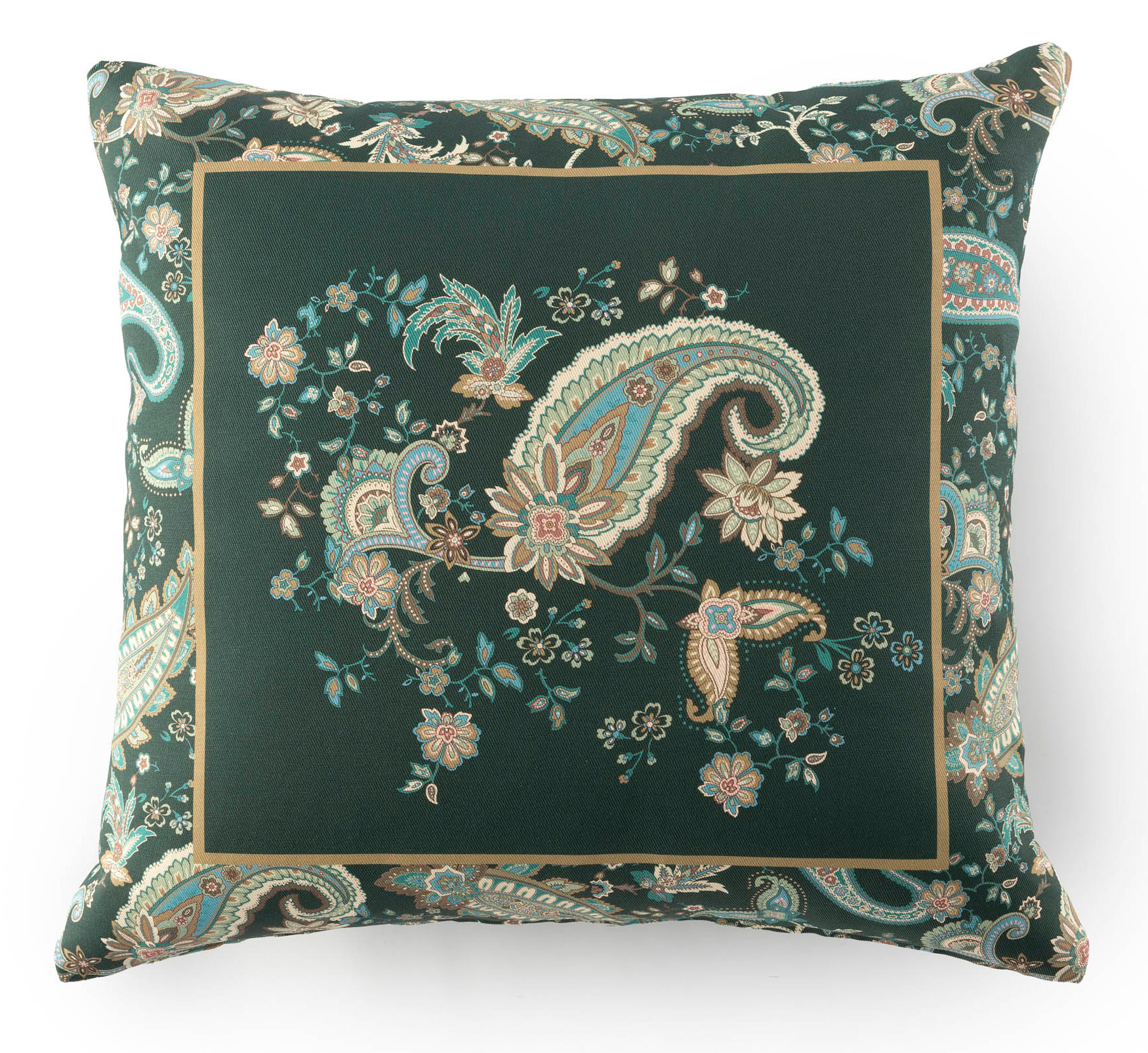 Bassetti Kissenhülle Twill MONNALISA | V1 Grün 50 x 50