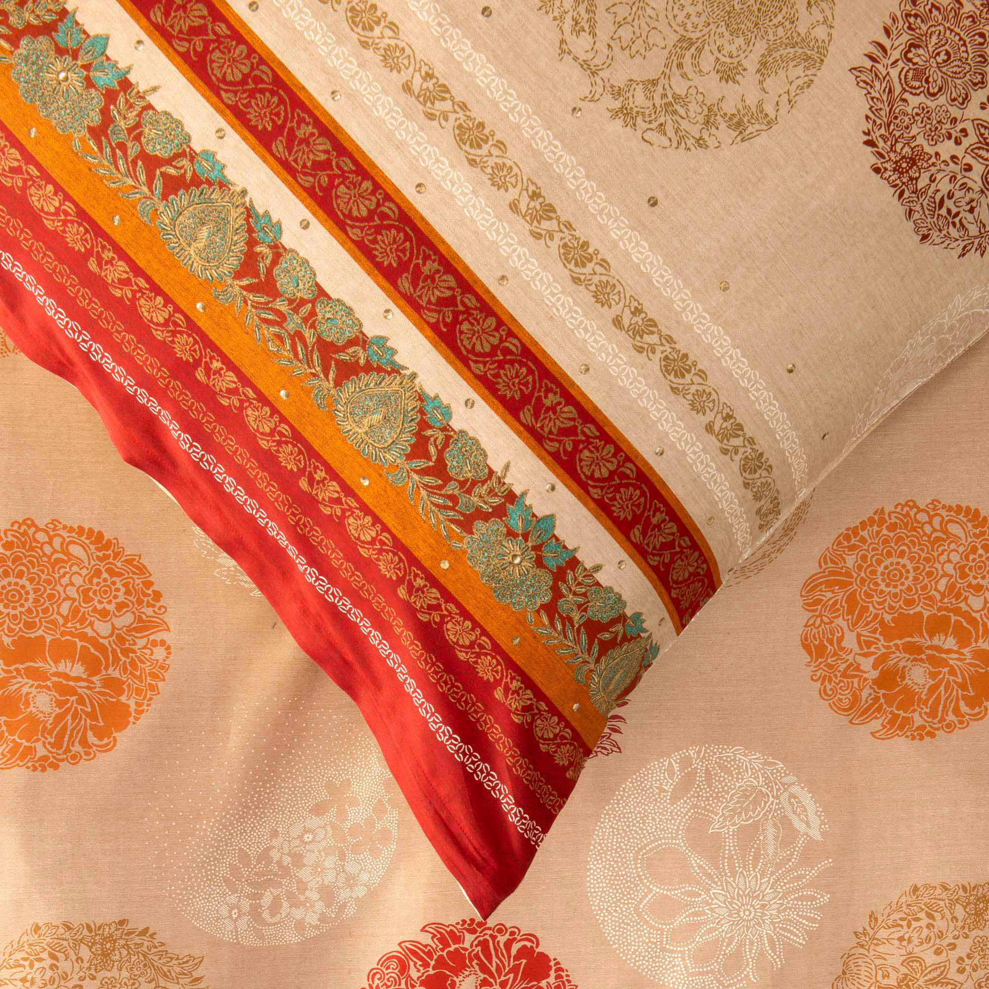 Bassetti Satin Bettwäsche FLORENCE | R1 Rot - 3