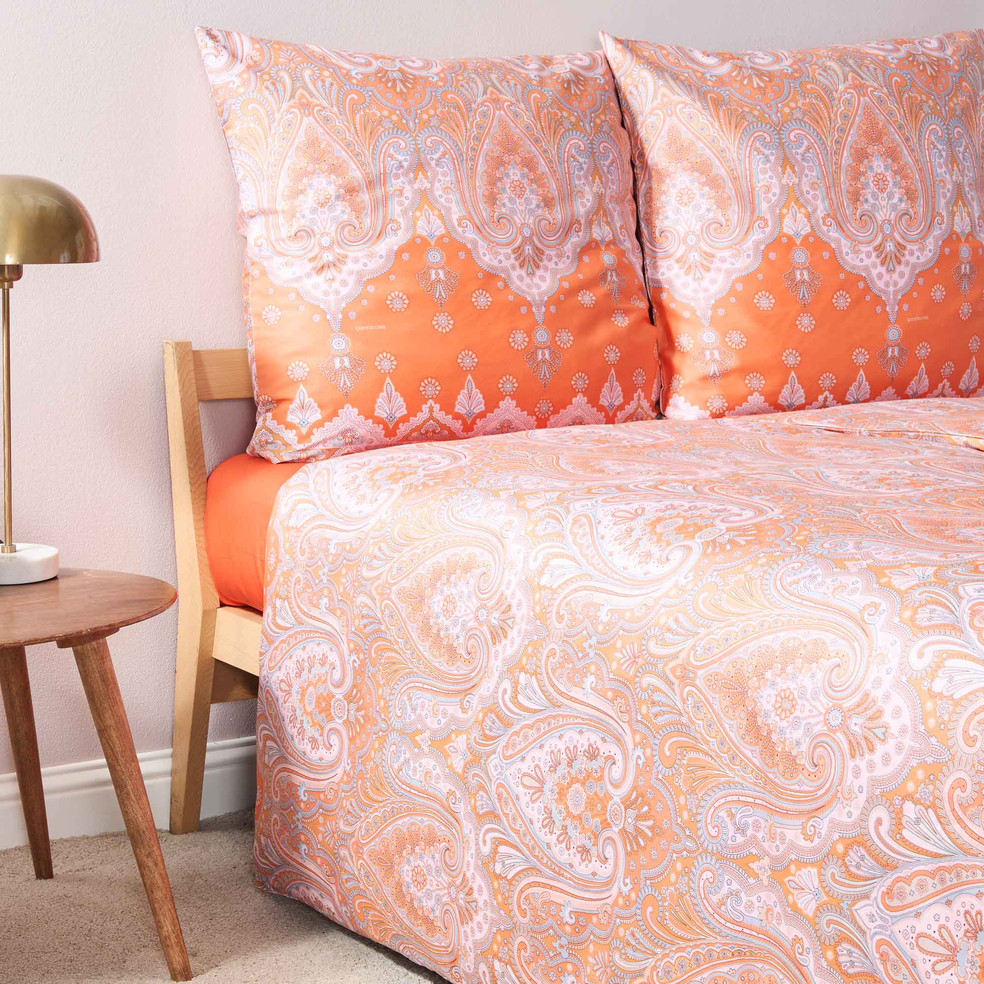 Bassetti Satin Bettwäsche ISOLABELLA | O1 Orange