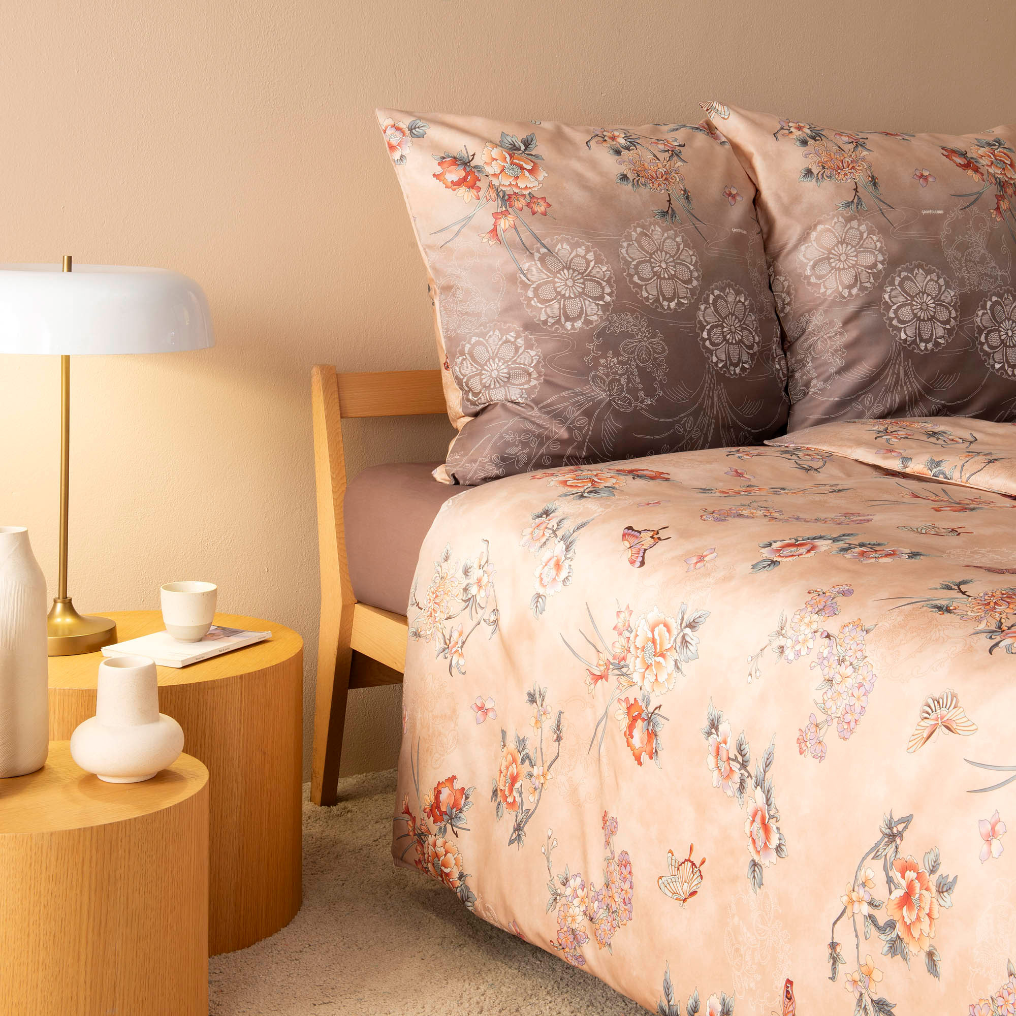 Bassetti Satin Bettwäsche ESPERIDI | 41 Beige - 2