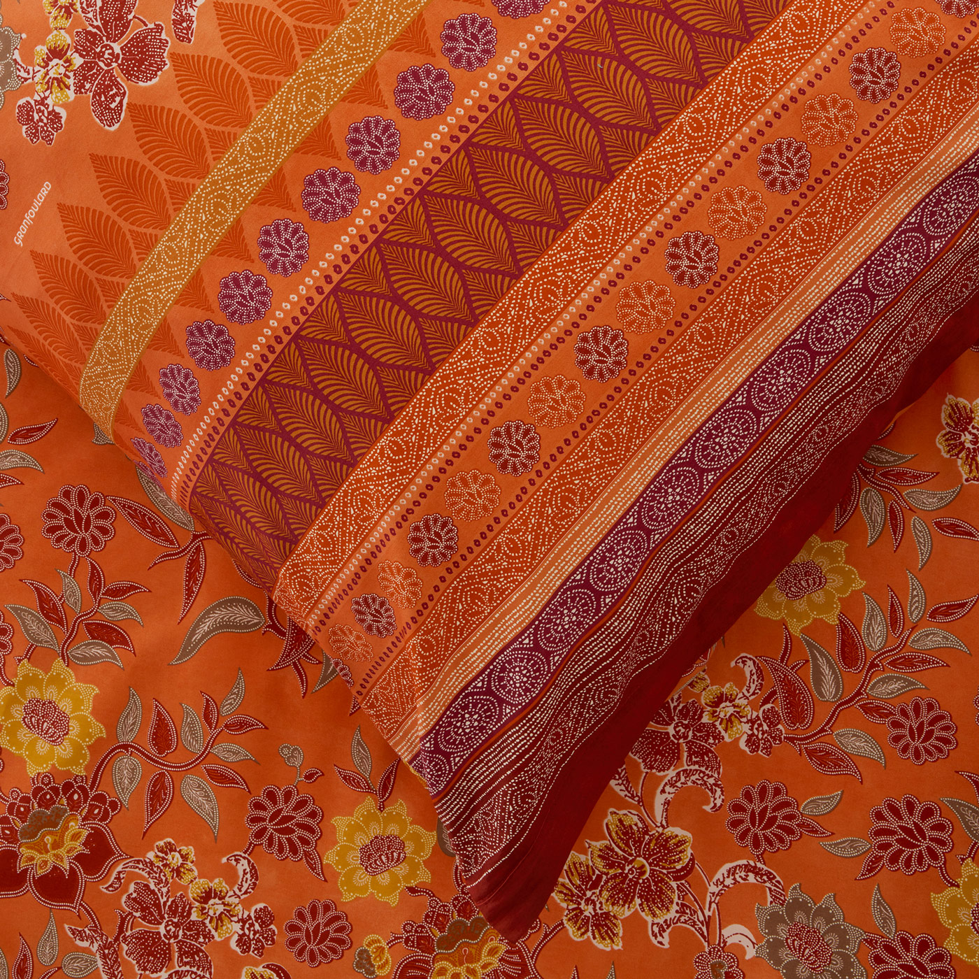 Bassetti Satin Bettwäsche Varigotti | O1 Orange