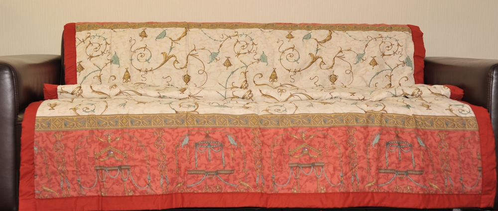 Bassetti Plaid OPLONTIS | V8 Rot