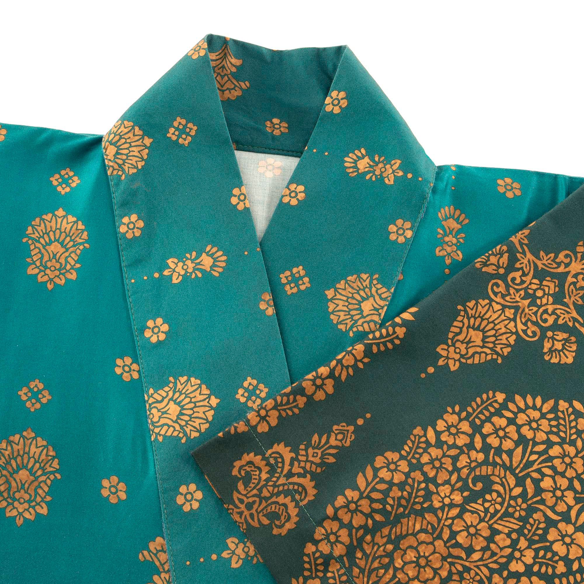 Bassetti Kimono GOLD DECOR | V1 Smaragdgrün