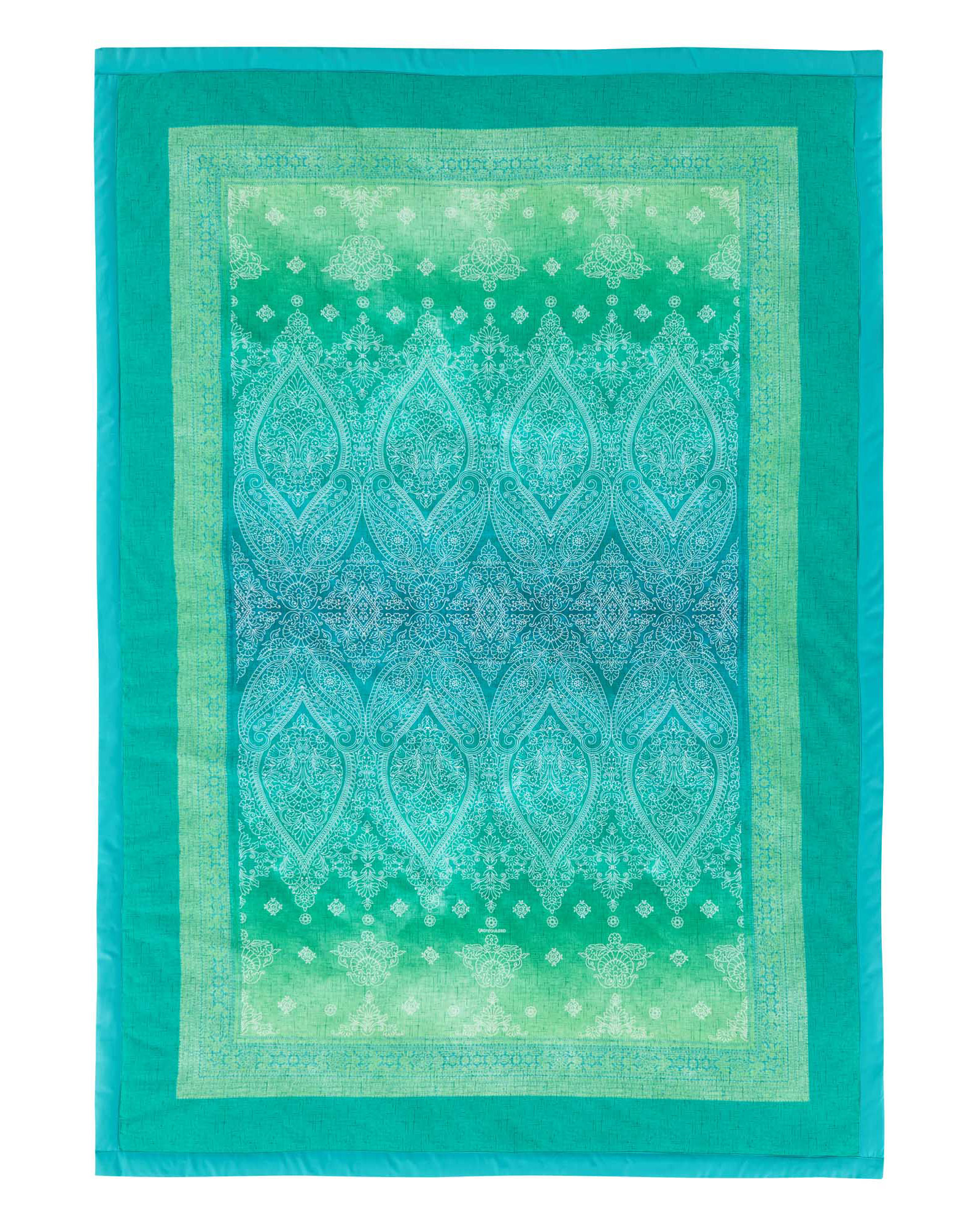 Bassetti Plaid KERALA | V1 Smaragd 135 x 190