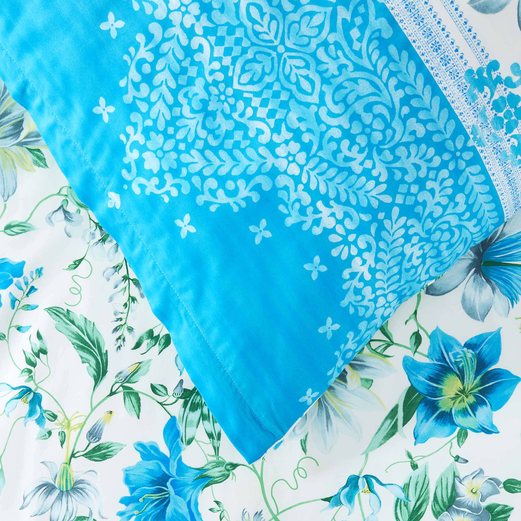 Bassetti Satin Bettwäsche CASABLANCA | C1 Celeste