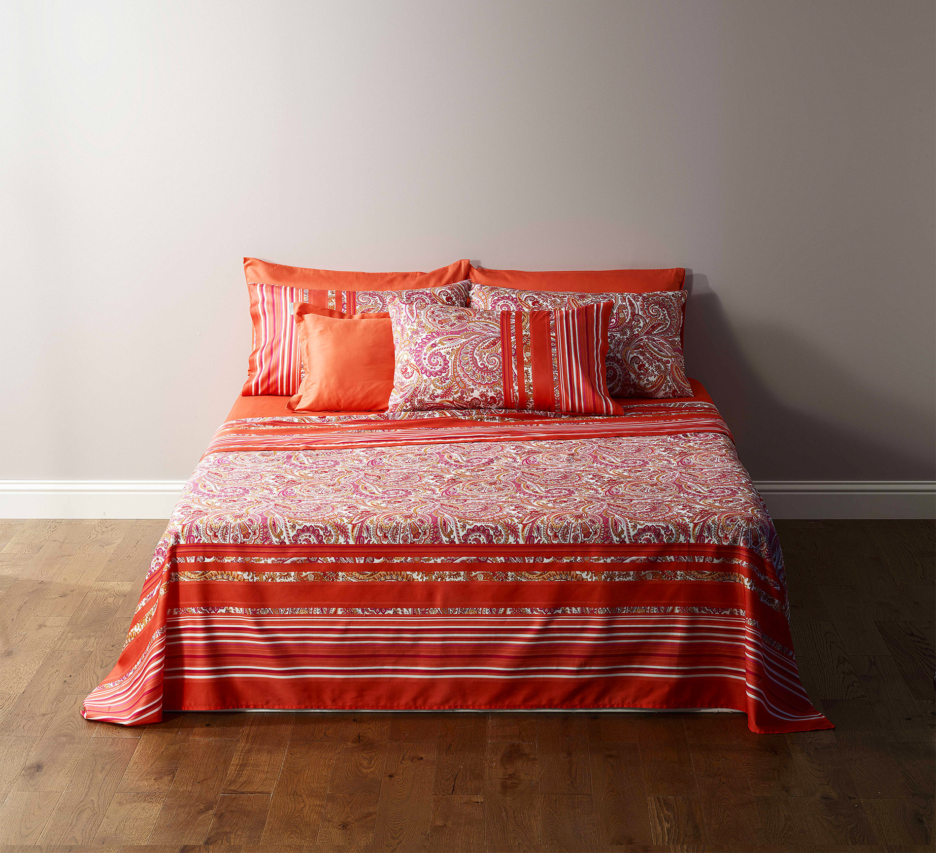 Bassetti Satin Bettwäsche NOTO | R1 Rot