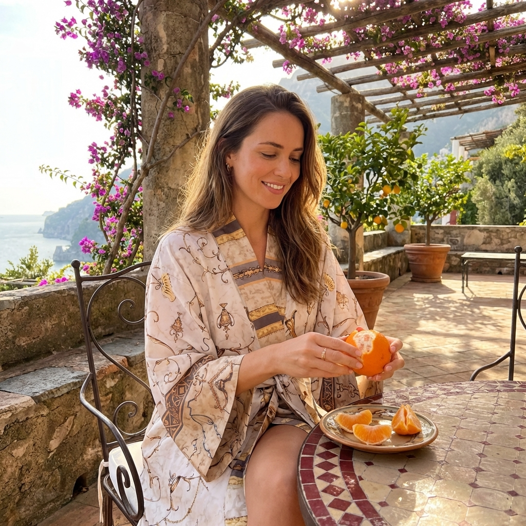 Bassetti Kimono OPLONTIS | 4M Beige