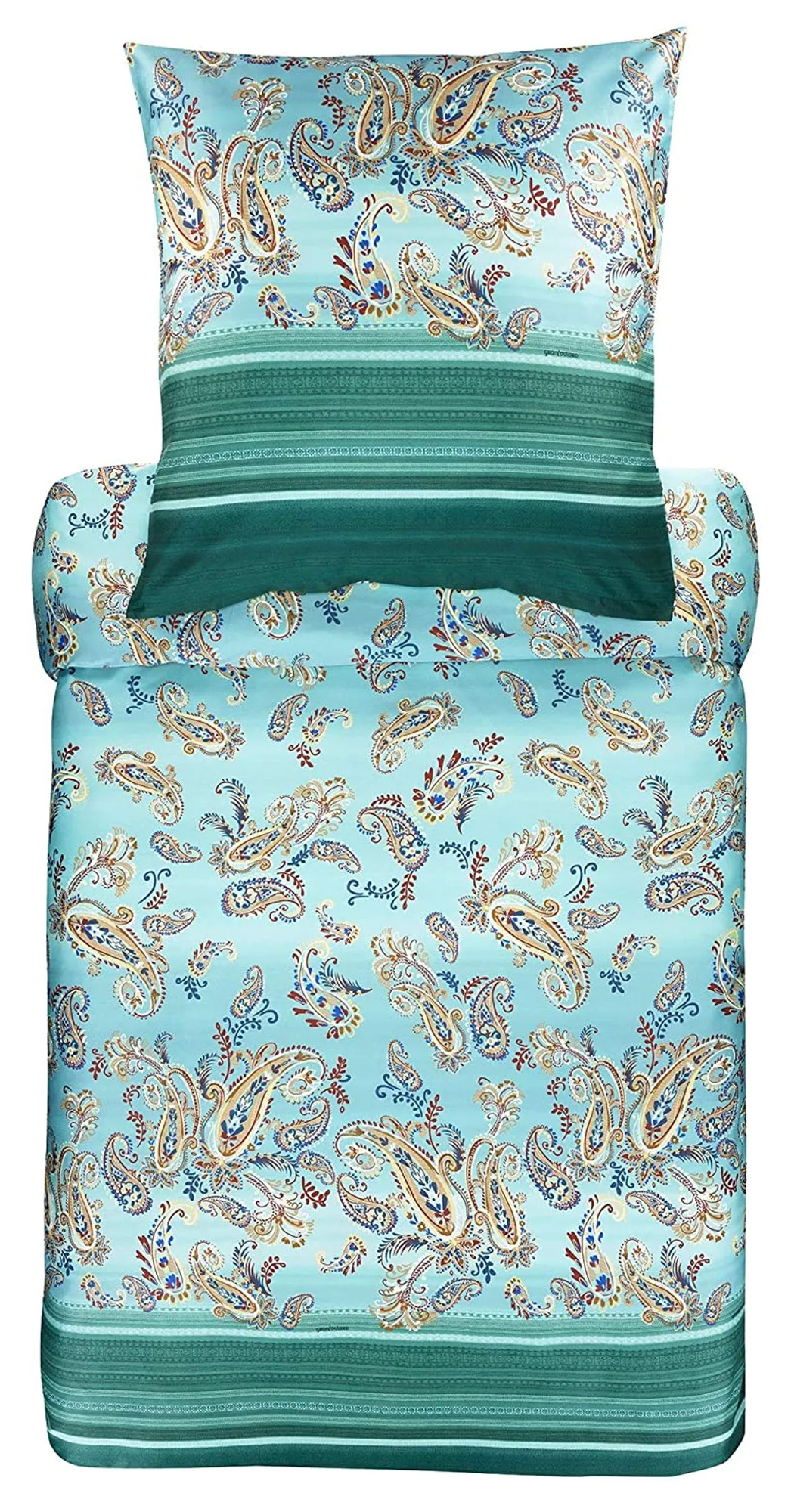 Bassetti Satin Bettwäsche Tosca | V1 Grün