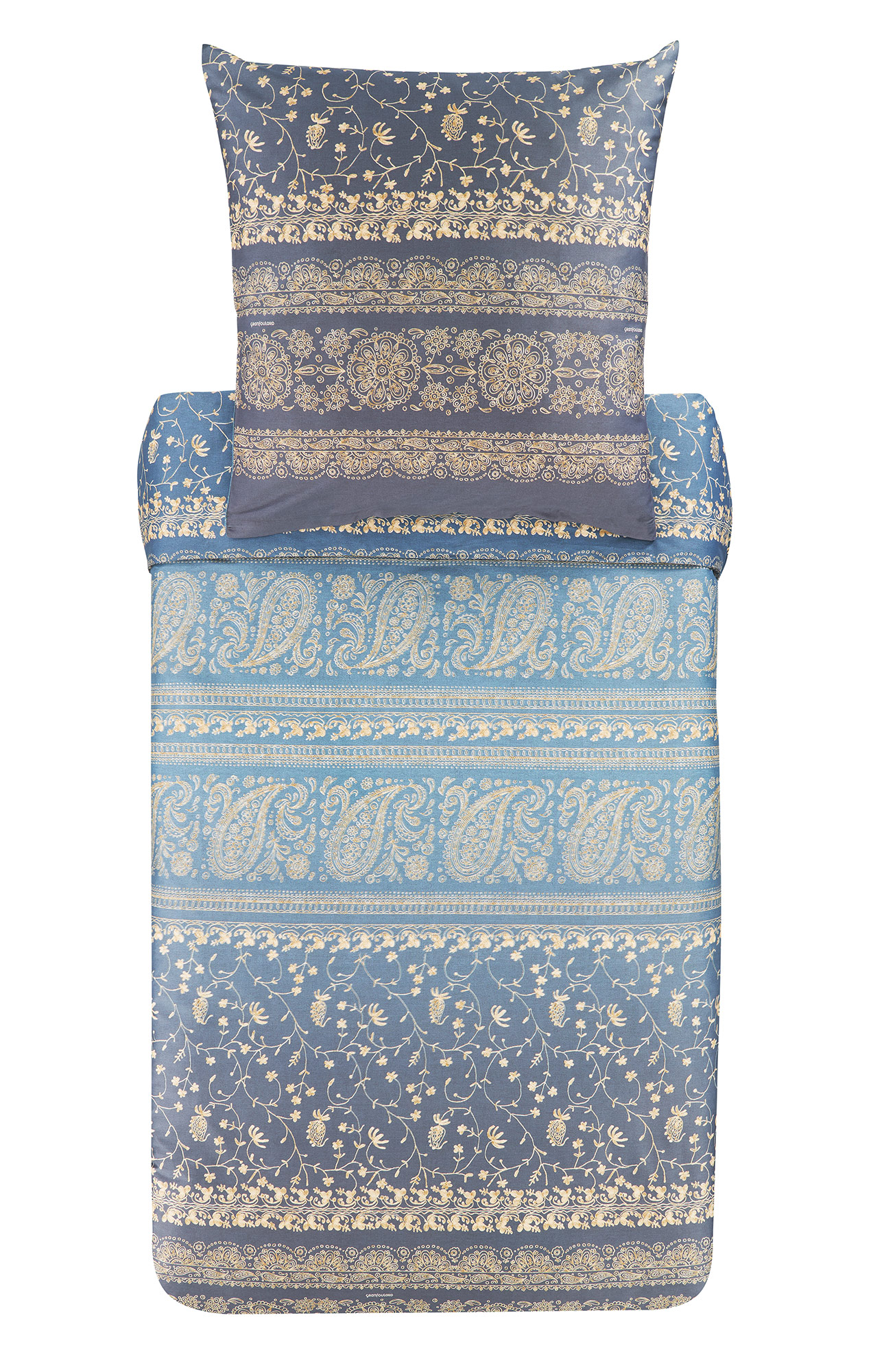 Bassetti Satin Bettwäsche BRENTA | G1 Perlgrau