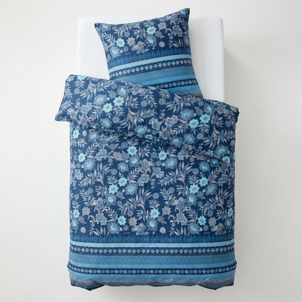 Bassetti Satin Bettwäsche Varigotti | B1 Blau