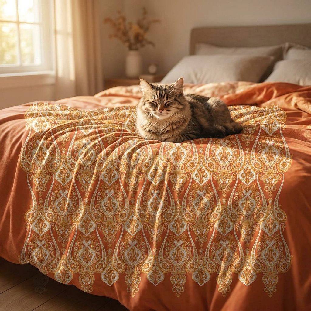 Bassetti Tagesdecke Jacquard RAGUSA | Y1 Gold 263x260