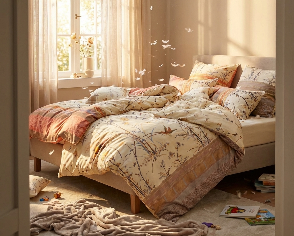 Bassetti Satin Bettwäsche FONG | V8 Creme