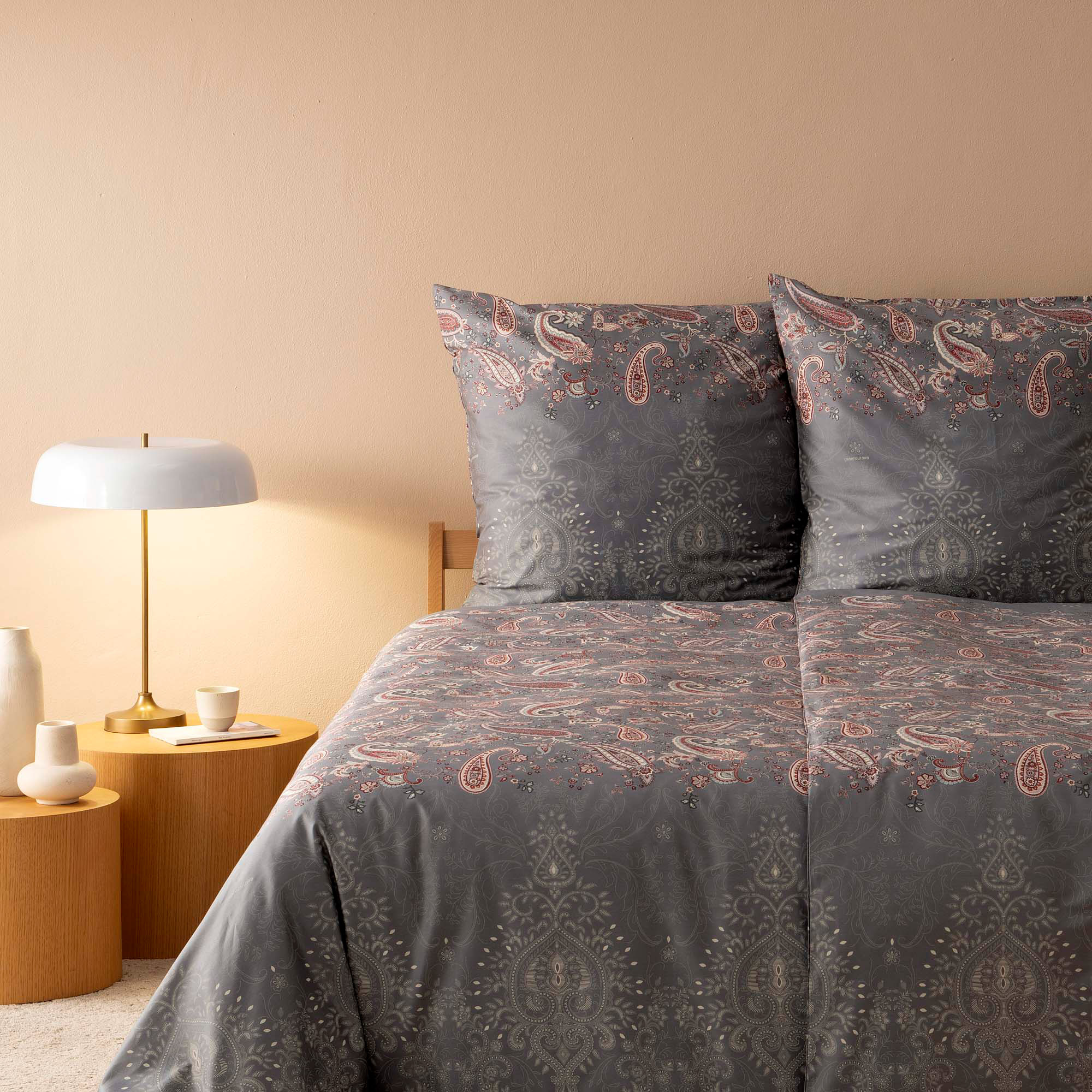 Bassetti Satin Bettwäsche MONNALISA | G1 Grau AT