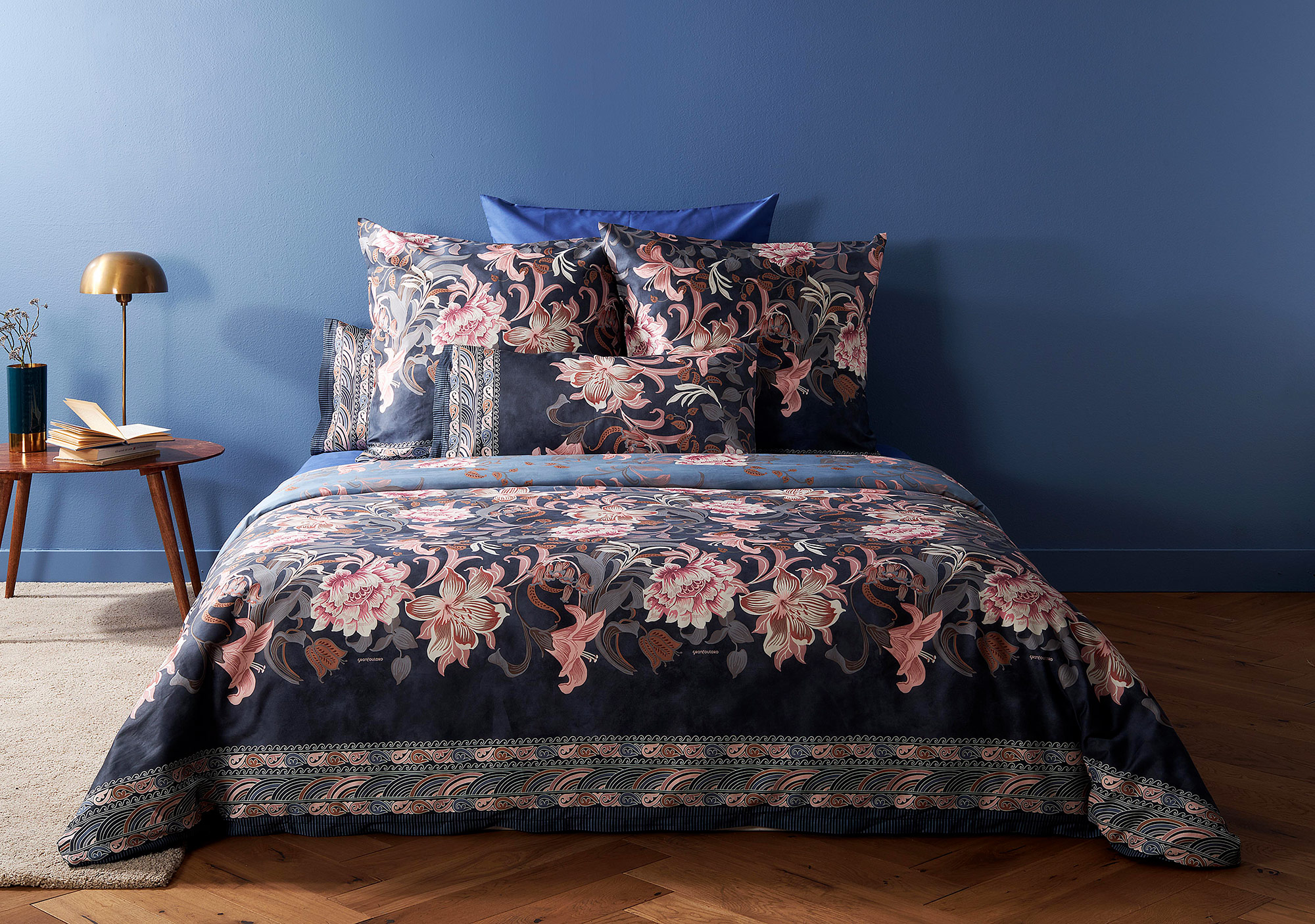 Bassetti Satin Bettwäsche VERONA | B1 Blau