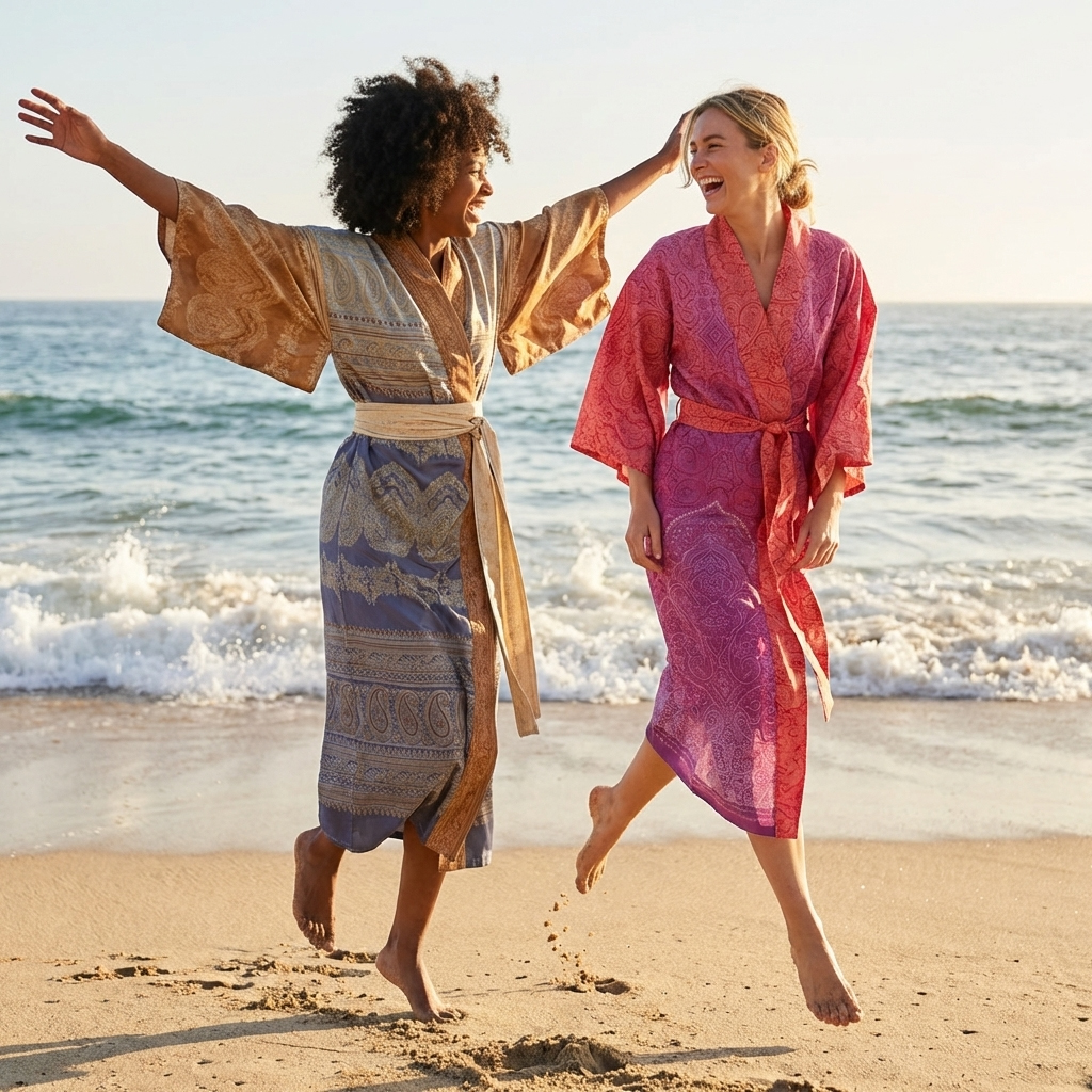 Bassetti Kimono DOLCEACQUA | P1 Fuchsia