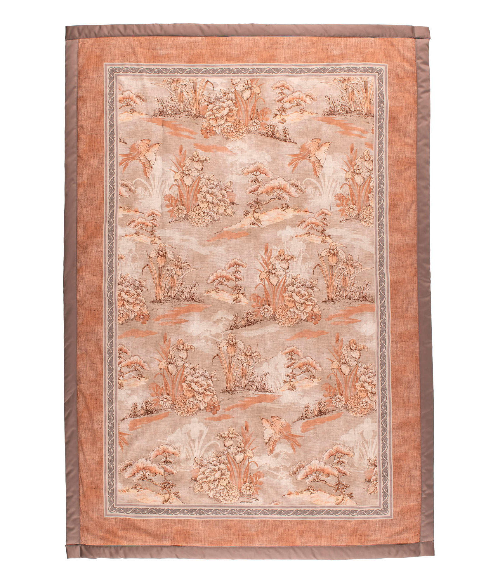 Bassetti Plaid ACQUAFORTE | 41 Terakotta 135 x 190