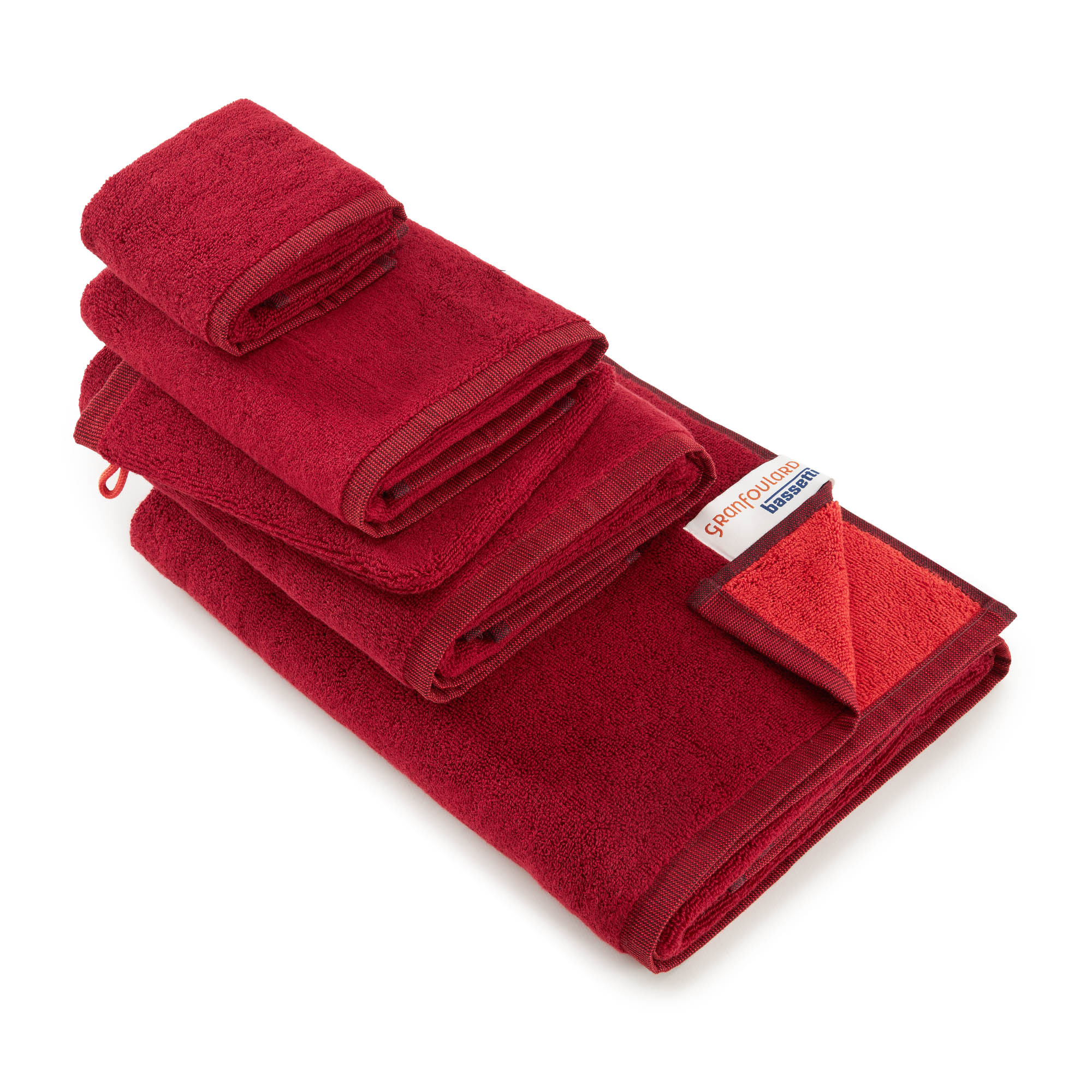 Bassetti Duschtuch NEW SHADES | 63 Bordeaux