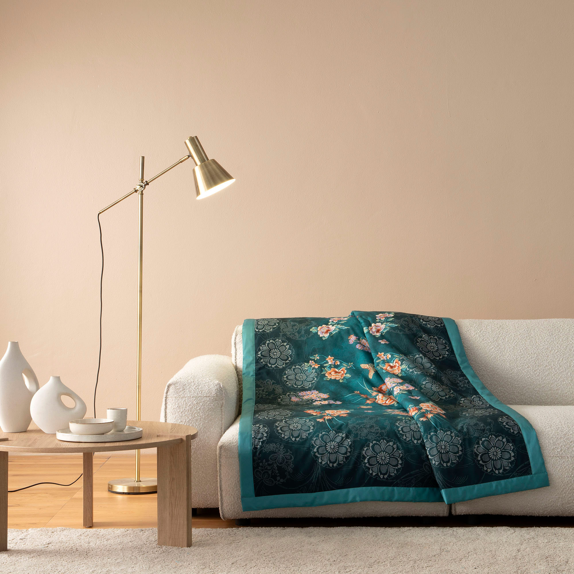 Bassetti Plaid ESPERIDI | B1 Petrol 135 x 190