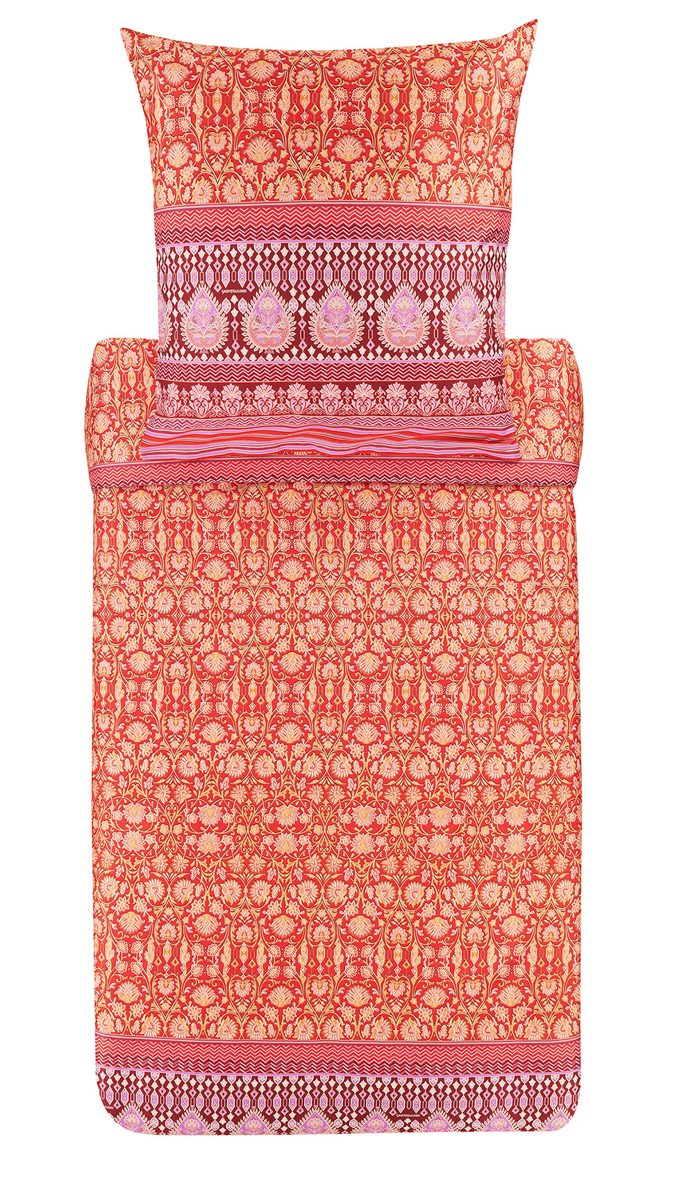 Bassetti Satin Bettwäsche MIRA | R1 Rot