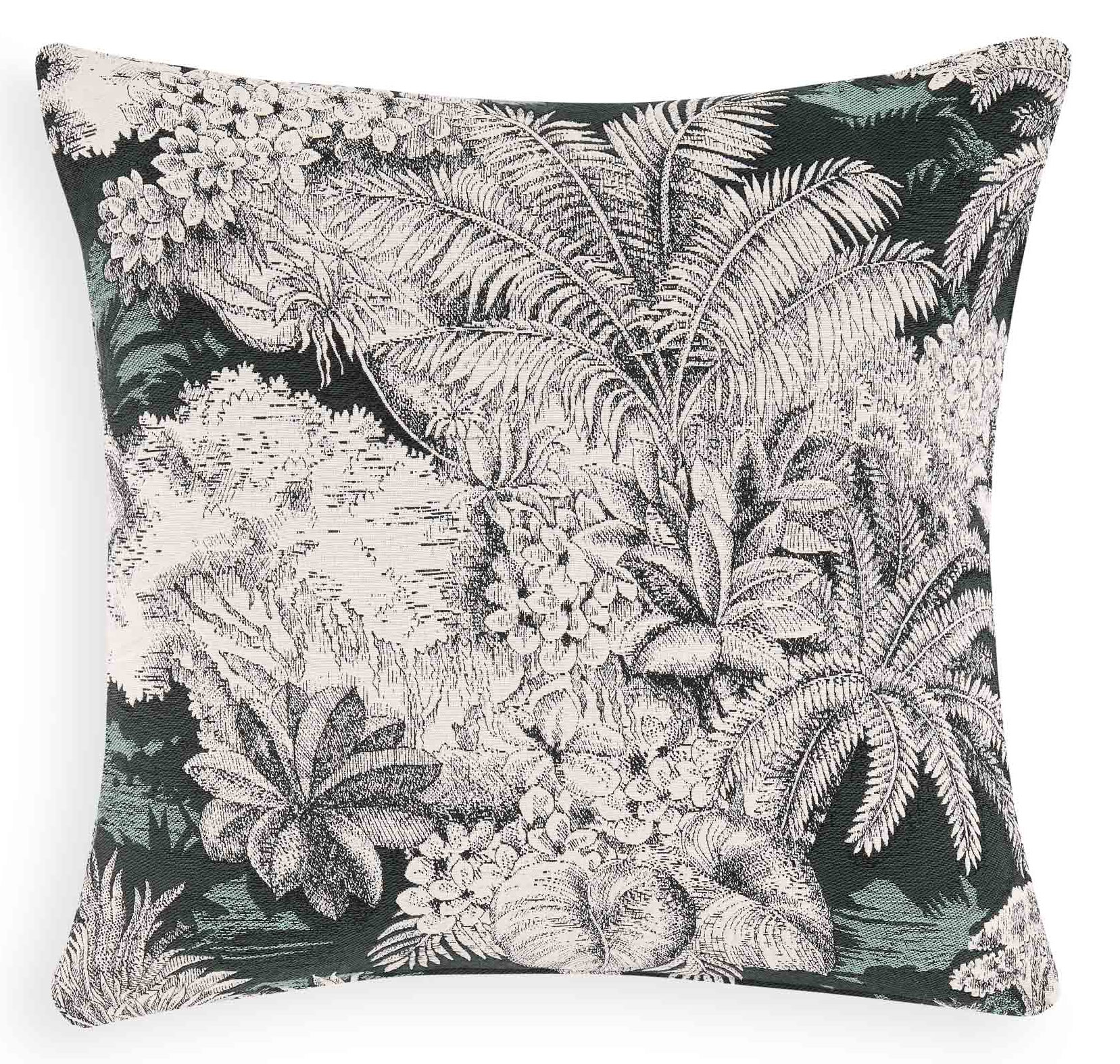 Bassetti Kissenhülle Jacquard BOBOLI | V1 Verde 45 x 45