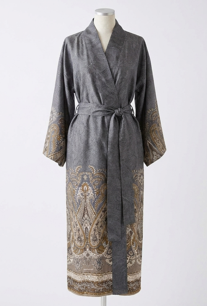 Bassetti Kimono SABBIONETA | G1 Grau