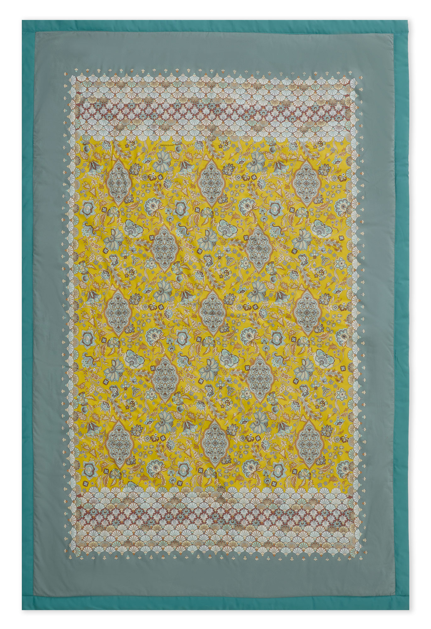 Bassetti Plaid TIGULLIO | Y1 Goldgelb 135 x 190