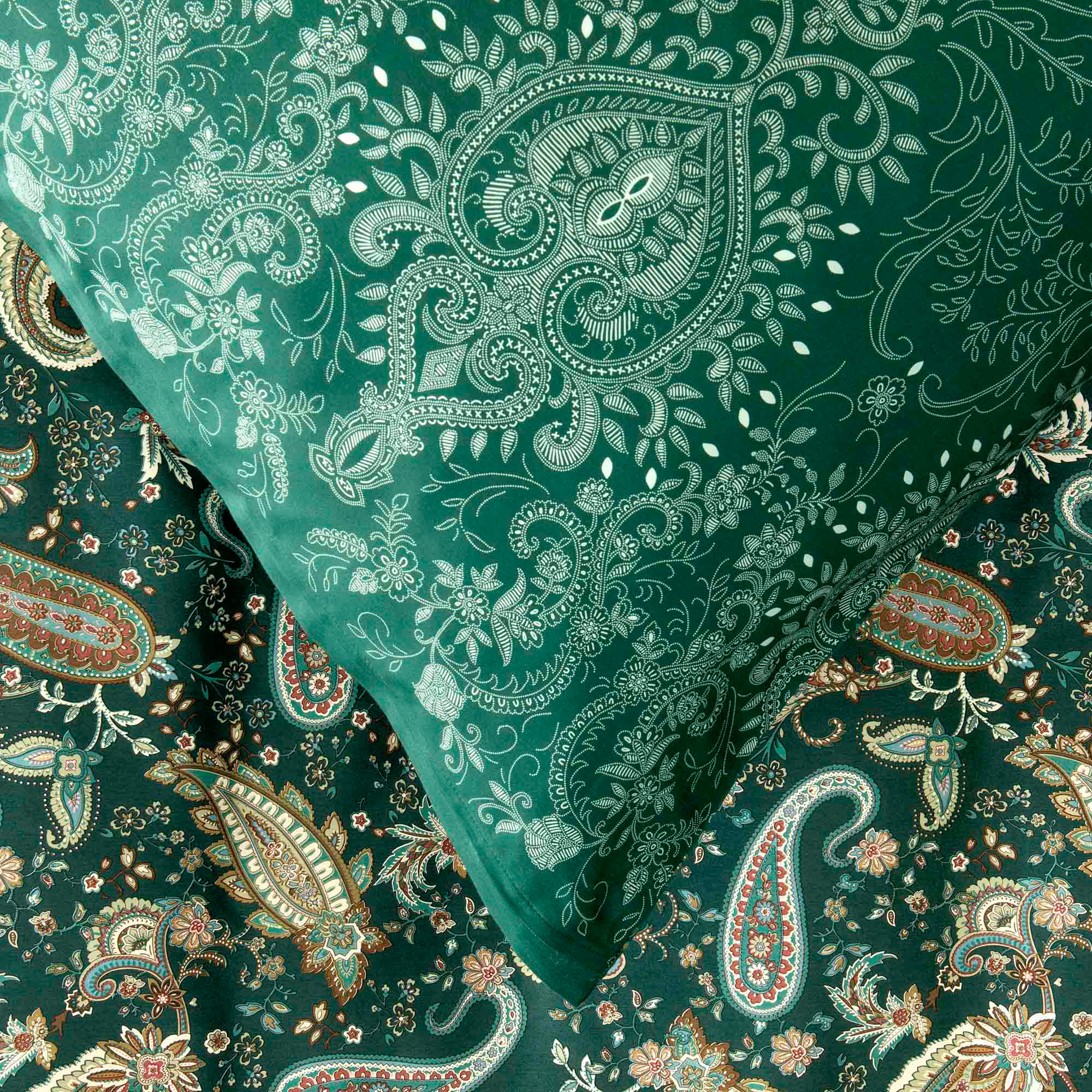 Bassetti Satin Bettwäsche MONNALISA | V1 Grün AT