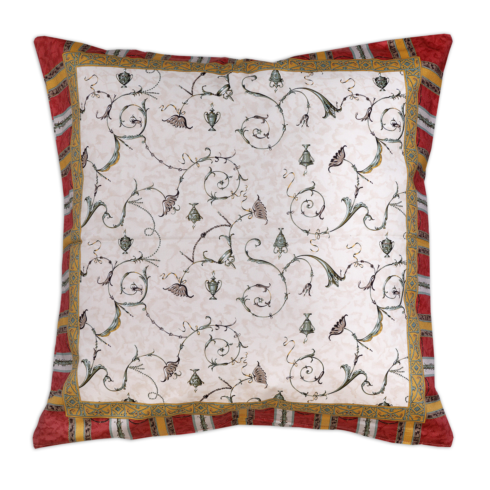 Bassetti Kissenhülle Twill OPLONTIS | RB Rot 60 x 60