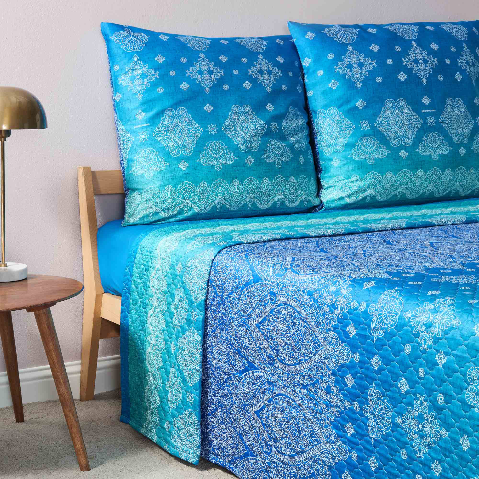 Bassetti Tagesdecke KERALA | B1 Blau