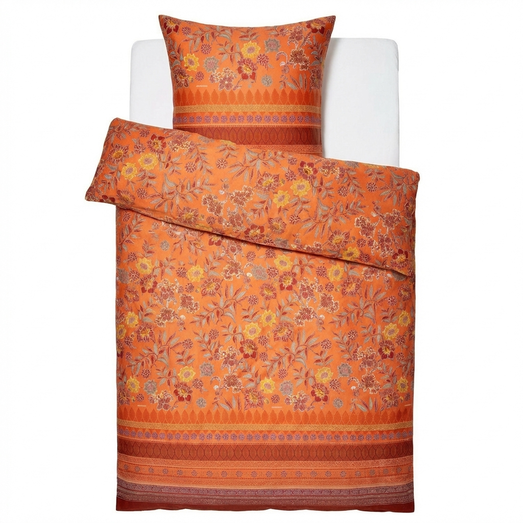 Bassetti Satin Bettwäsche Varigotti | O1 Orange