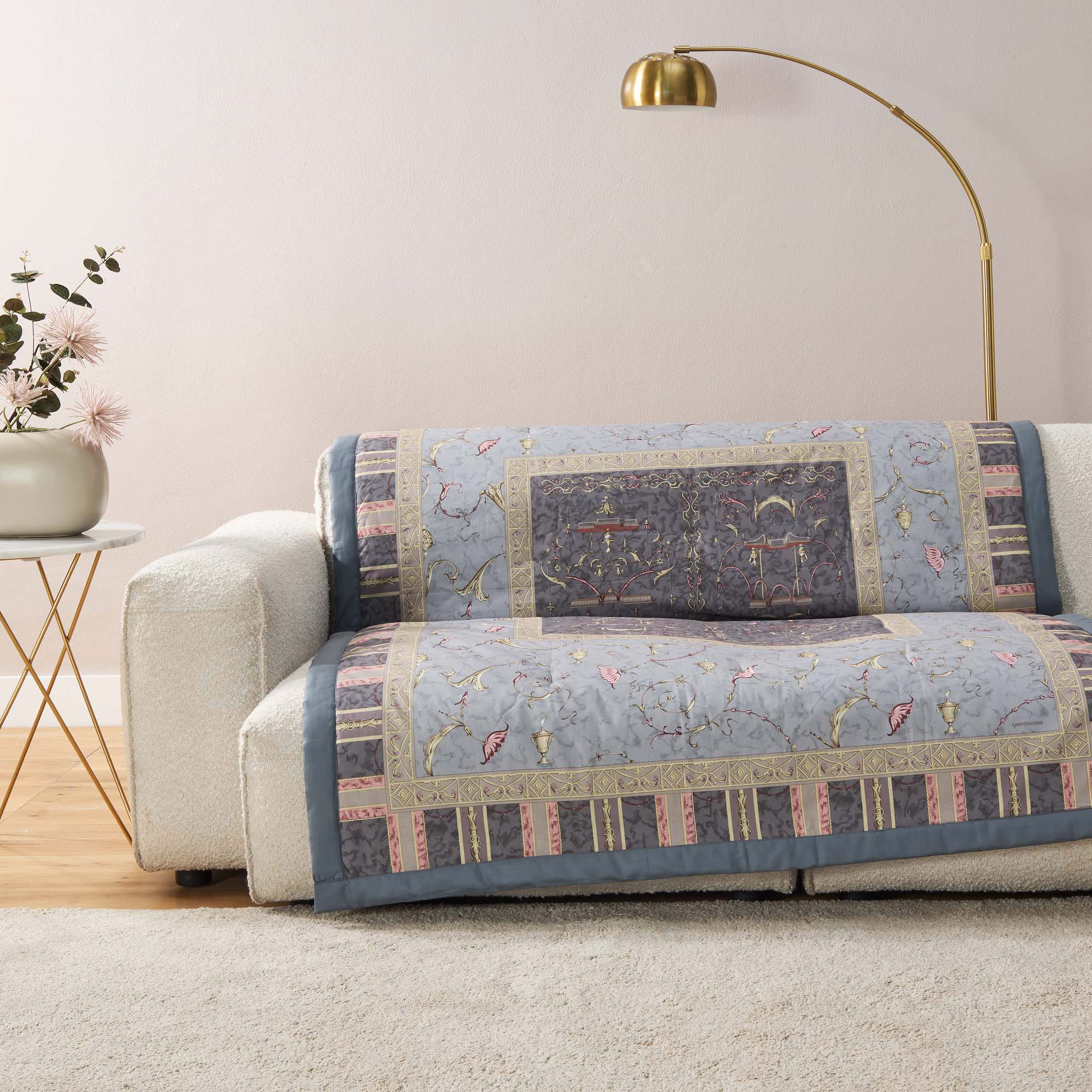 Bassetti Plaid OPLONTIS | G1 Grau 135 x 190