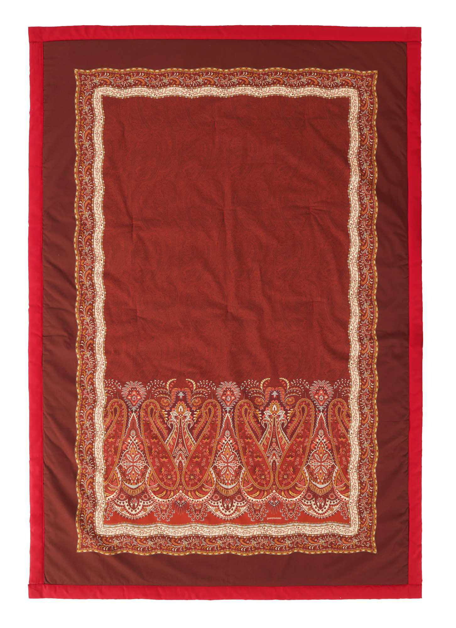 Bassetti Plaid SABBIONETA | R2 Bordeaux 135 x 190