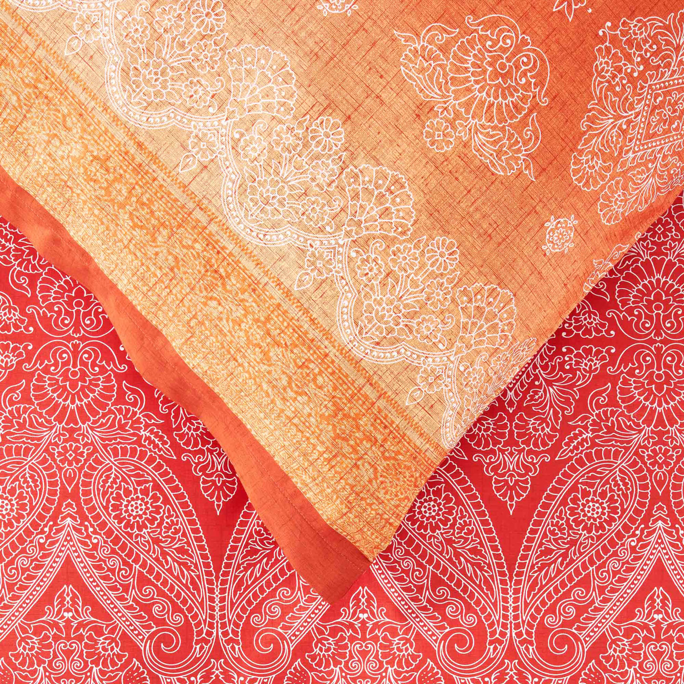 Bassetti Satin Bettwäsche KERALA | O1 Orange