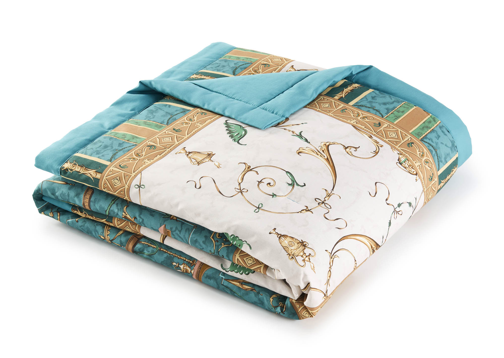 Bassetti Plaid OPLONTIS | V2 Grün 135 x 190