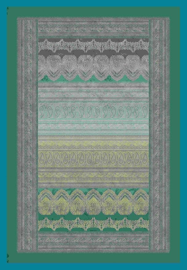 Bassetti Plaid BRUNELLESCHI | V4 Grün 135 x 190