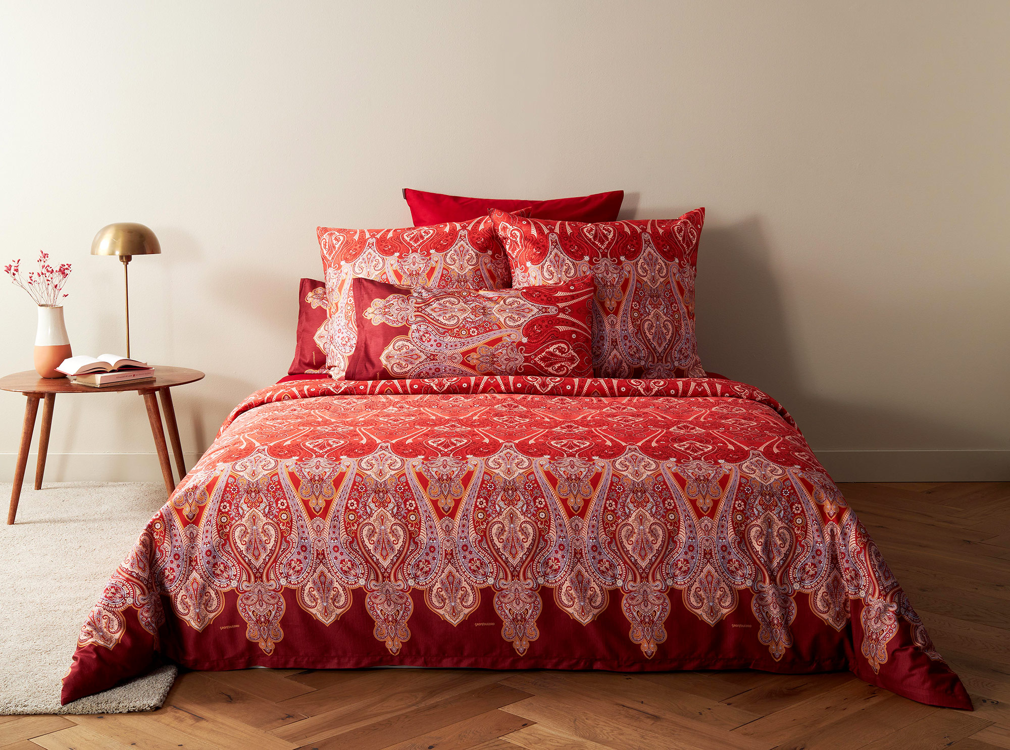 Bassetti Satin Bettwäsche RAGUSA | R1  Bordeaux