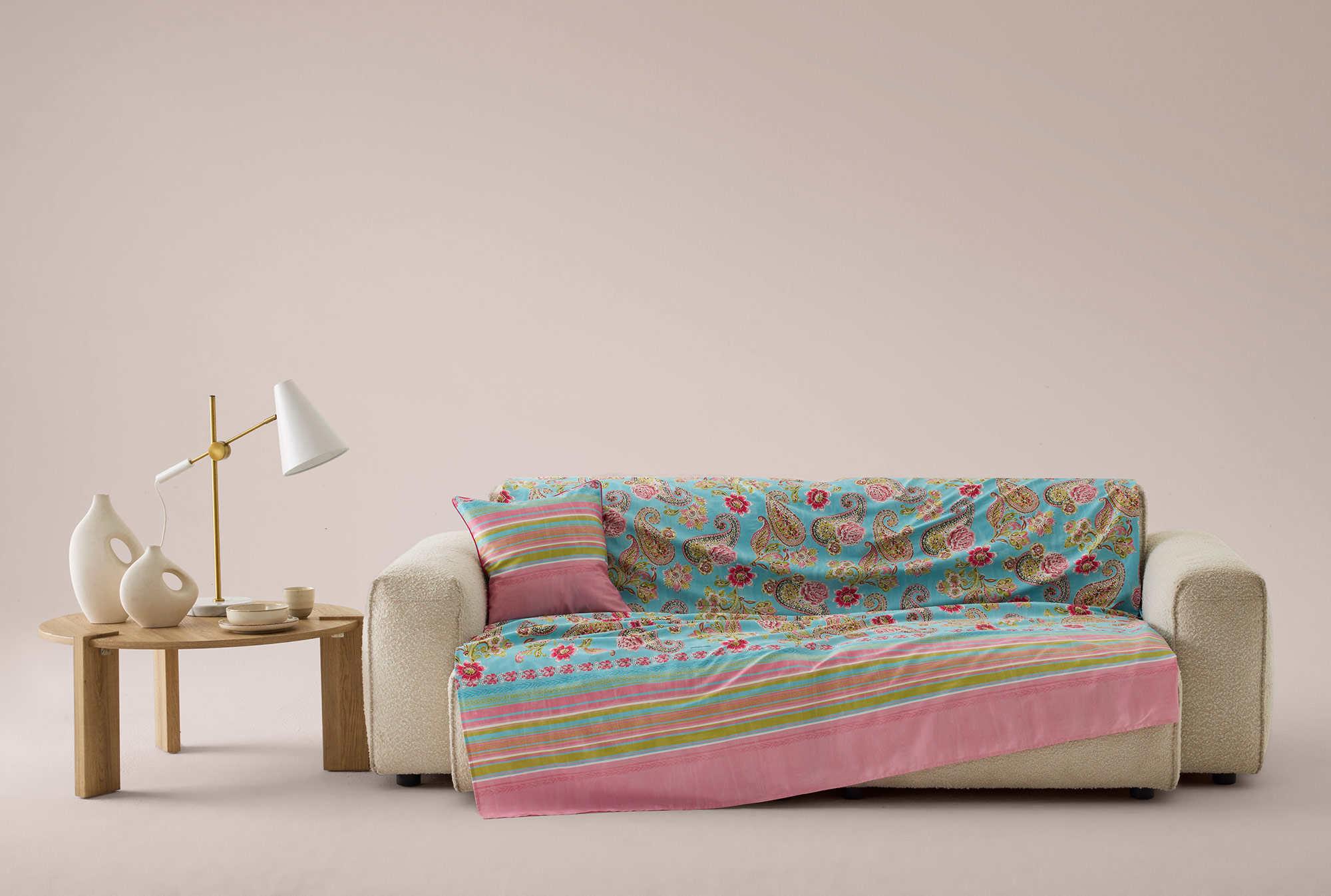 Bassetti Granfoulard Rapallo | T1 Türkis-Fuchsia