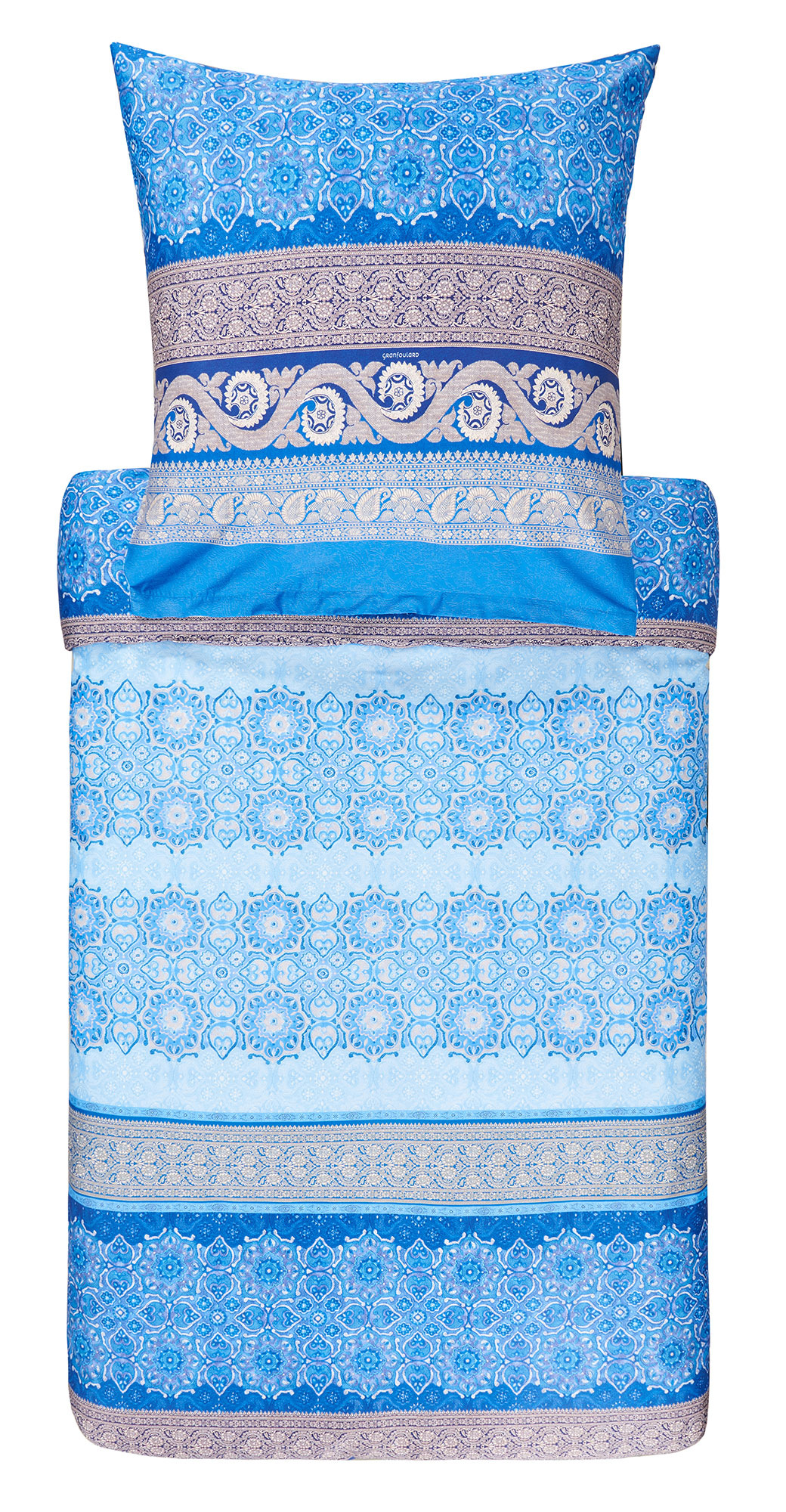 Bassetti Satin Bettwäsche TREMEZZO | B1 Blau