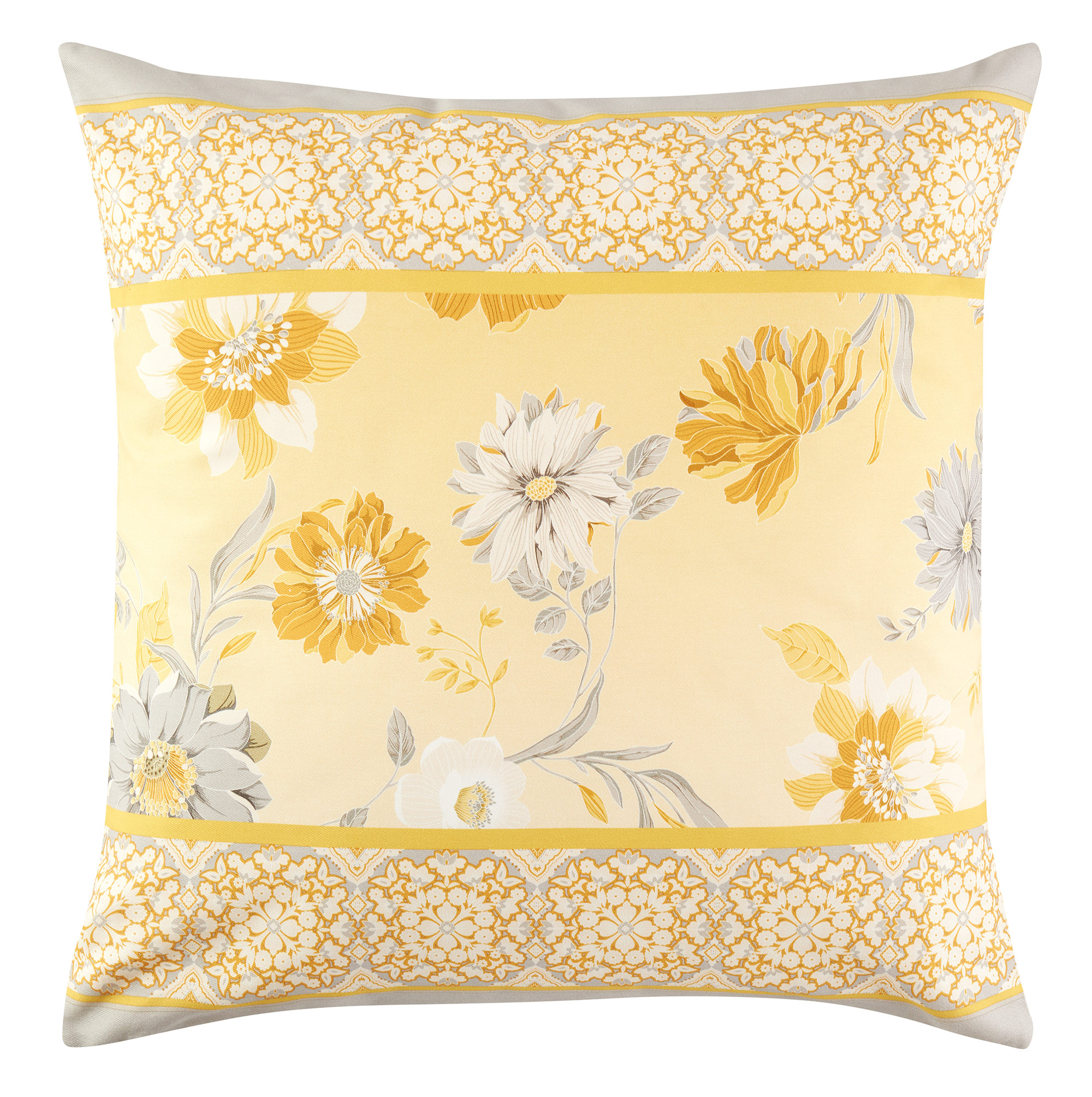 Bassetti Kissenhülle Twill POSILLIPO | Y1 Gelb 60 x 60