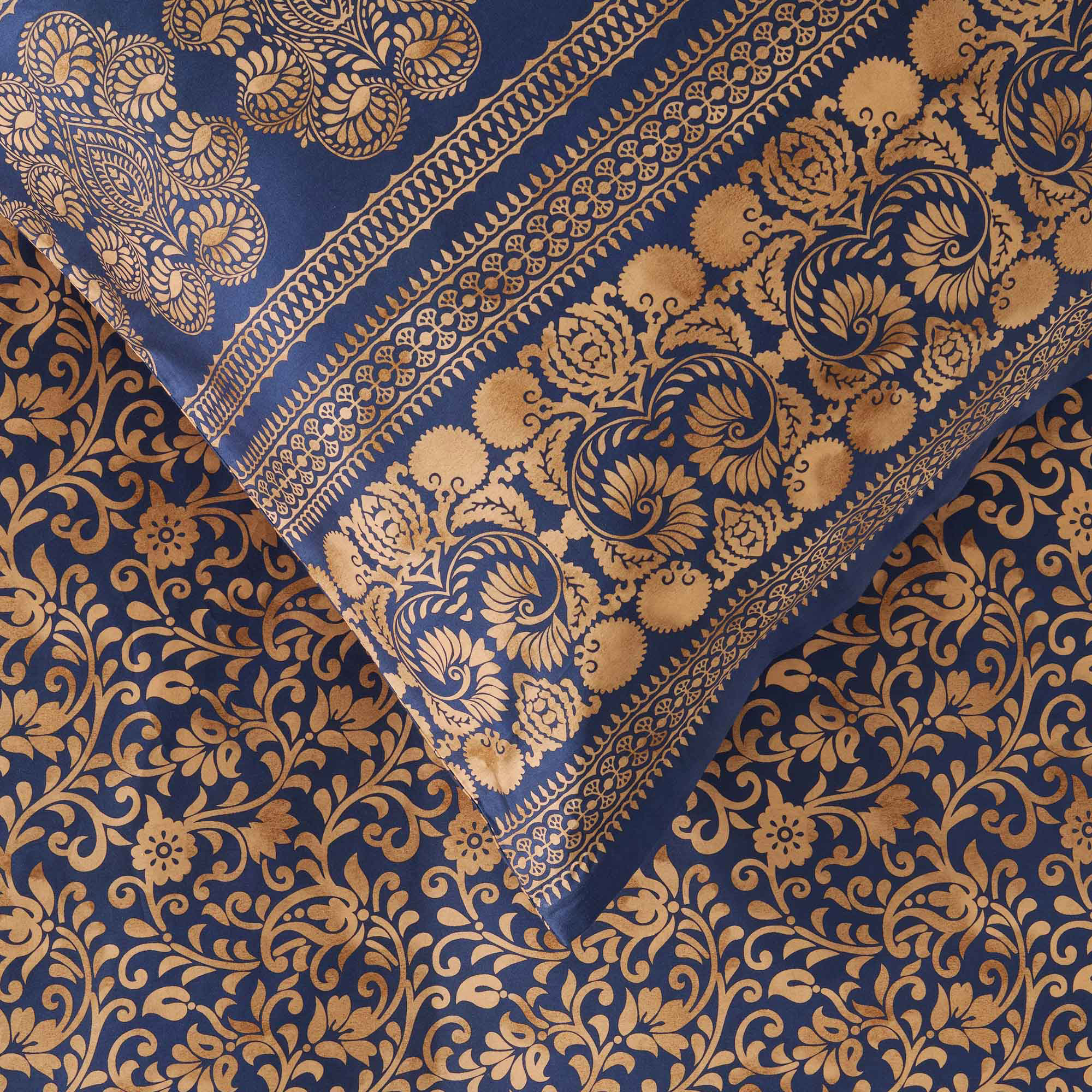 Bassetti Satin Bettwäsche TORCELLO | B1 Dunkelblau - 3