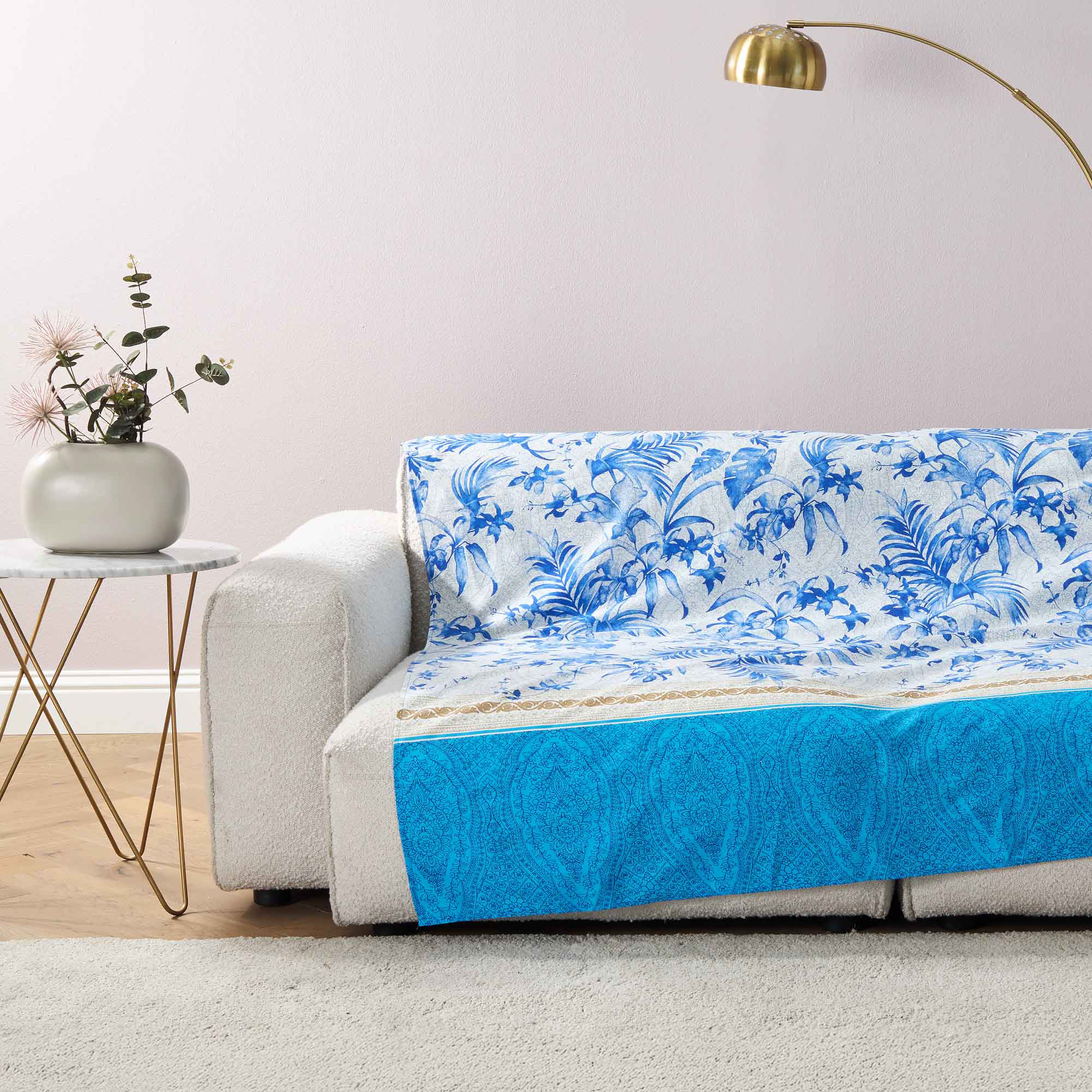 Bassetti Granfoulard IBISCUS TATTOO | B1 Blau