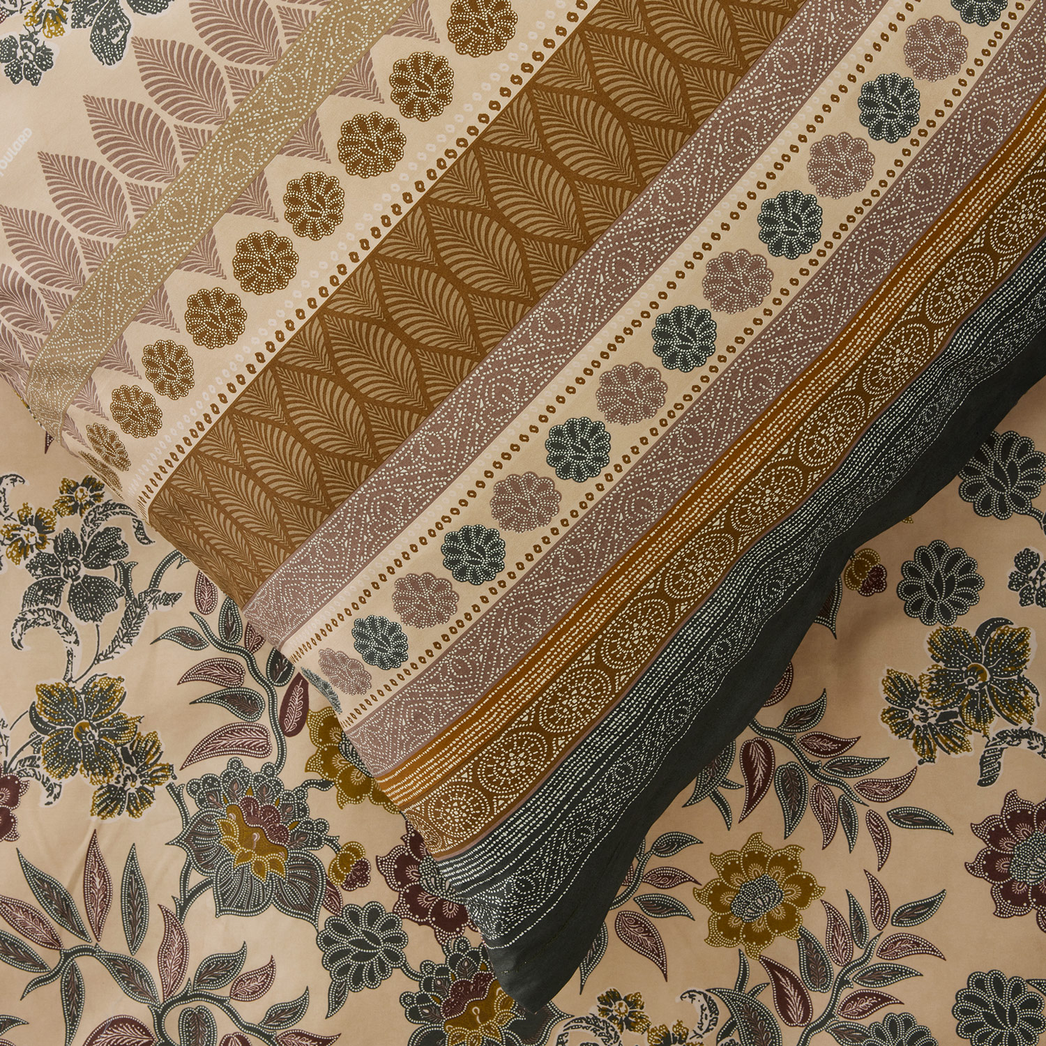 Bassetti Satin Bettwäsche Varigotti | V1 Salbeigrün